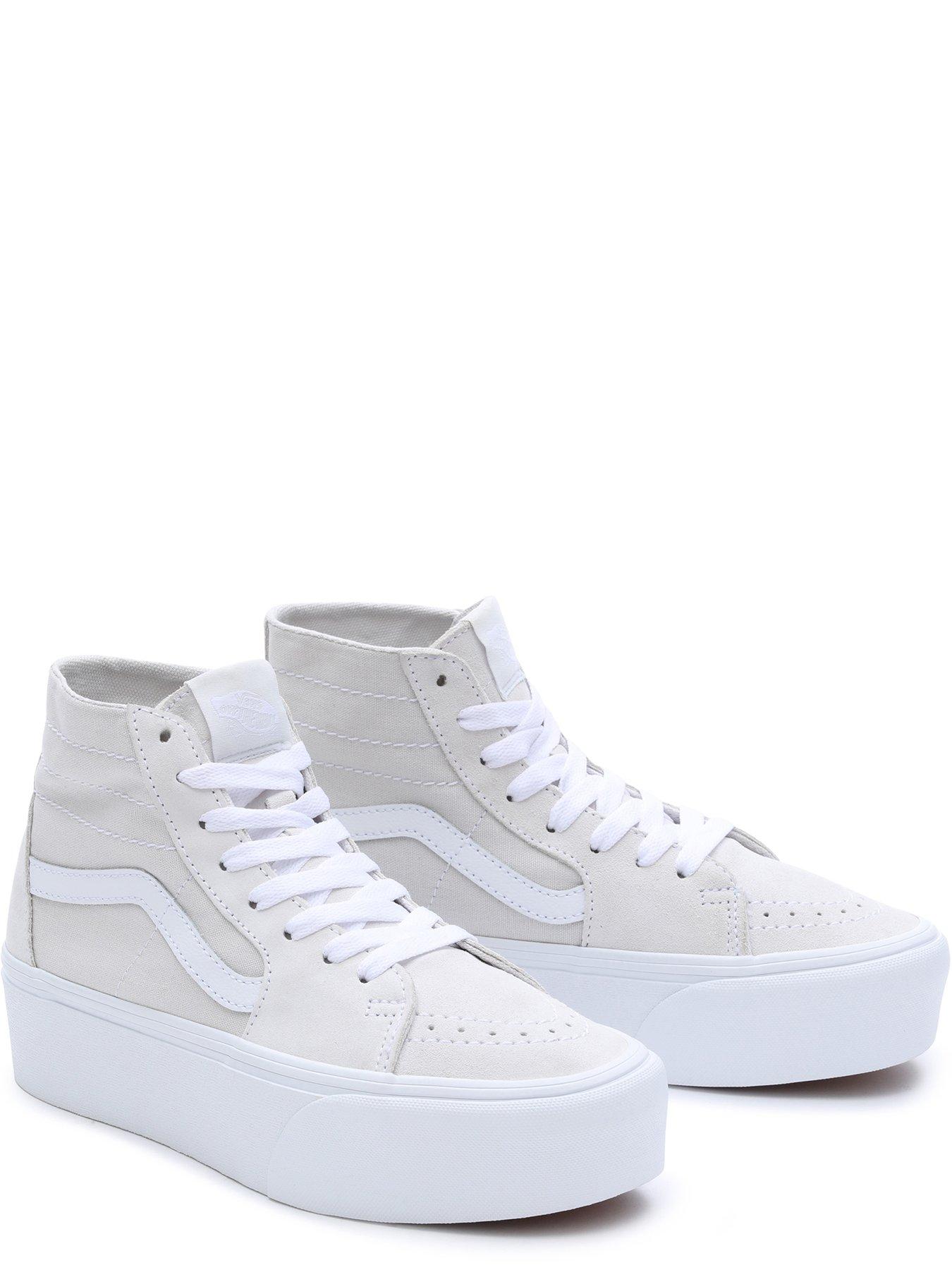 Vans sk8 hi deals platform grey