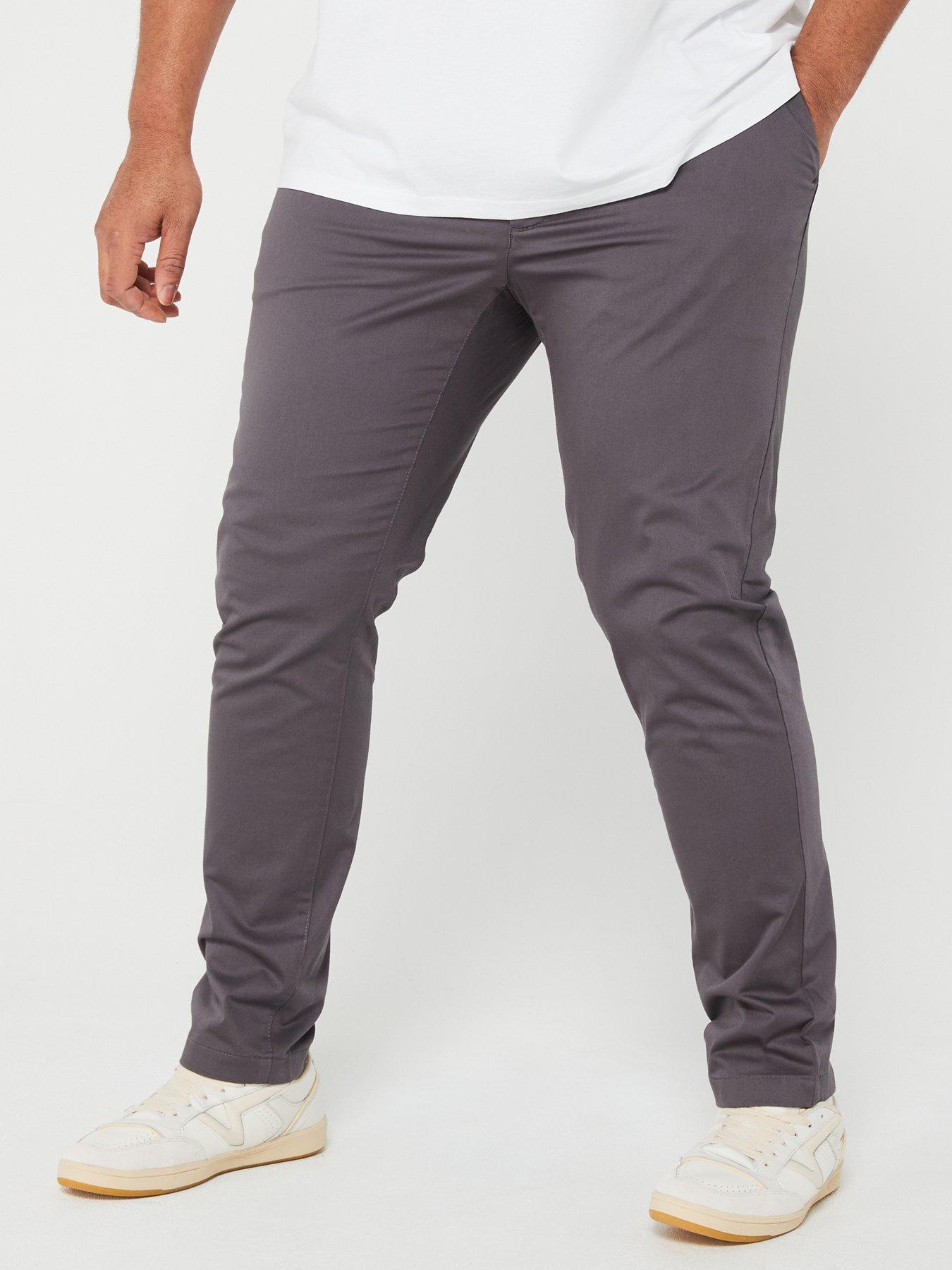 undefined Big  &  Tall Satin Stretch Slim Chino