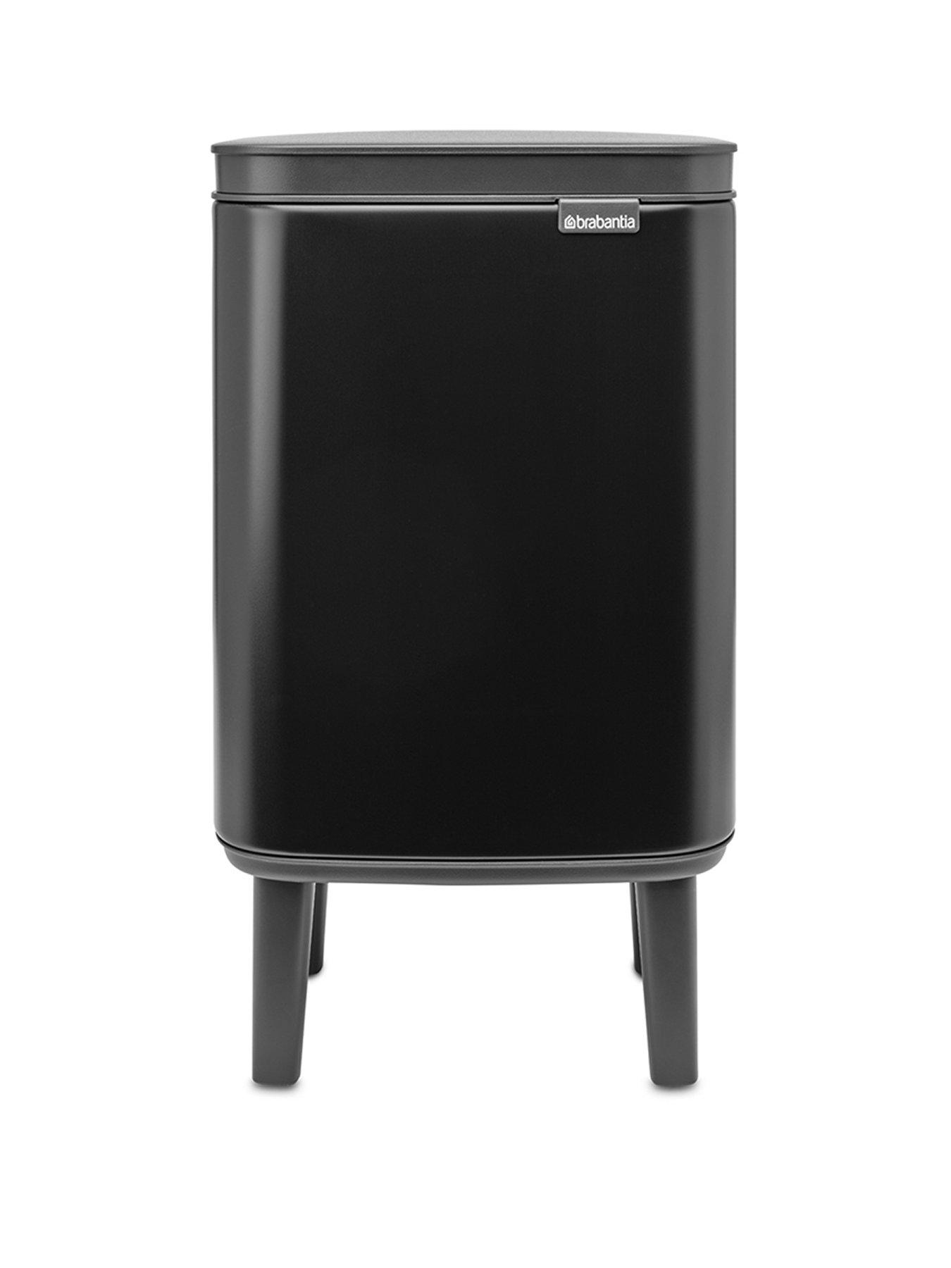 Image 2 of 7 of Brabantia Bo Hi 4-Litre Bathroom Bin - Black