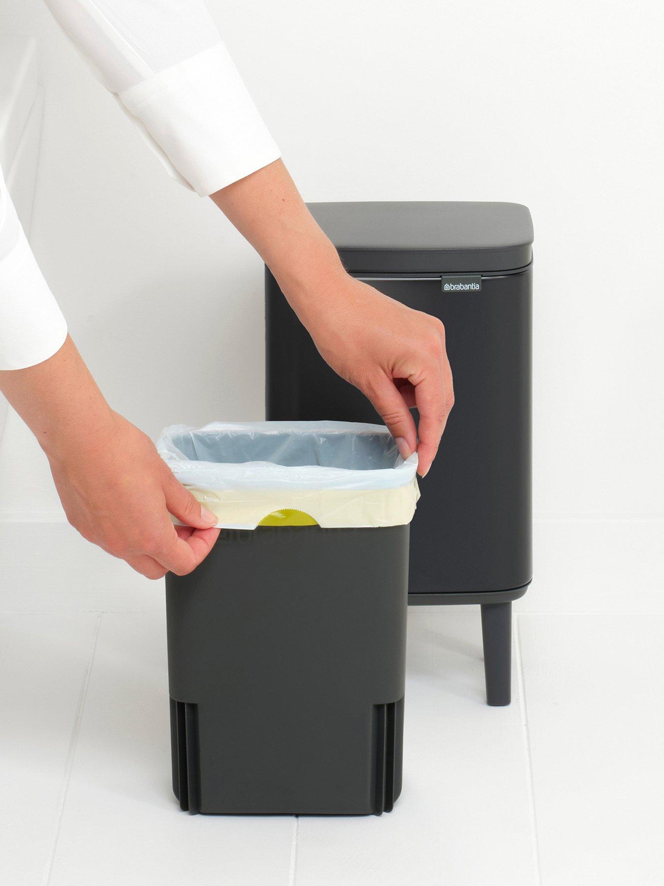 Image 5 of 7 of Brabantia Bo Hi 4-Litre Bathroom Bin - Black