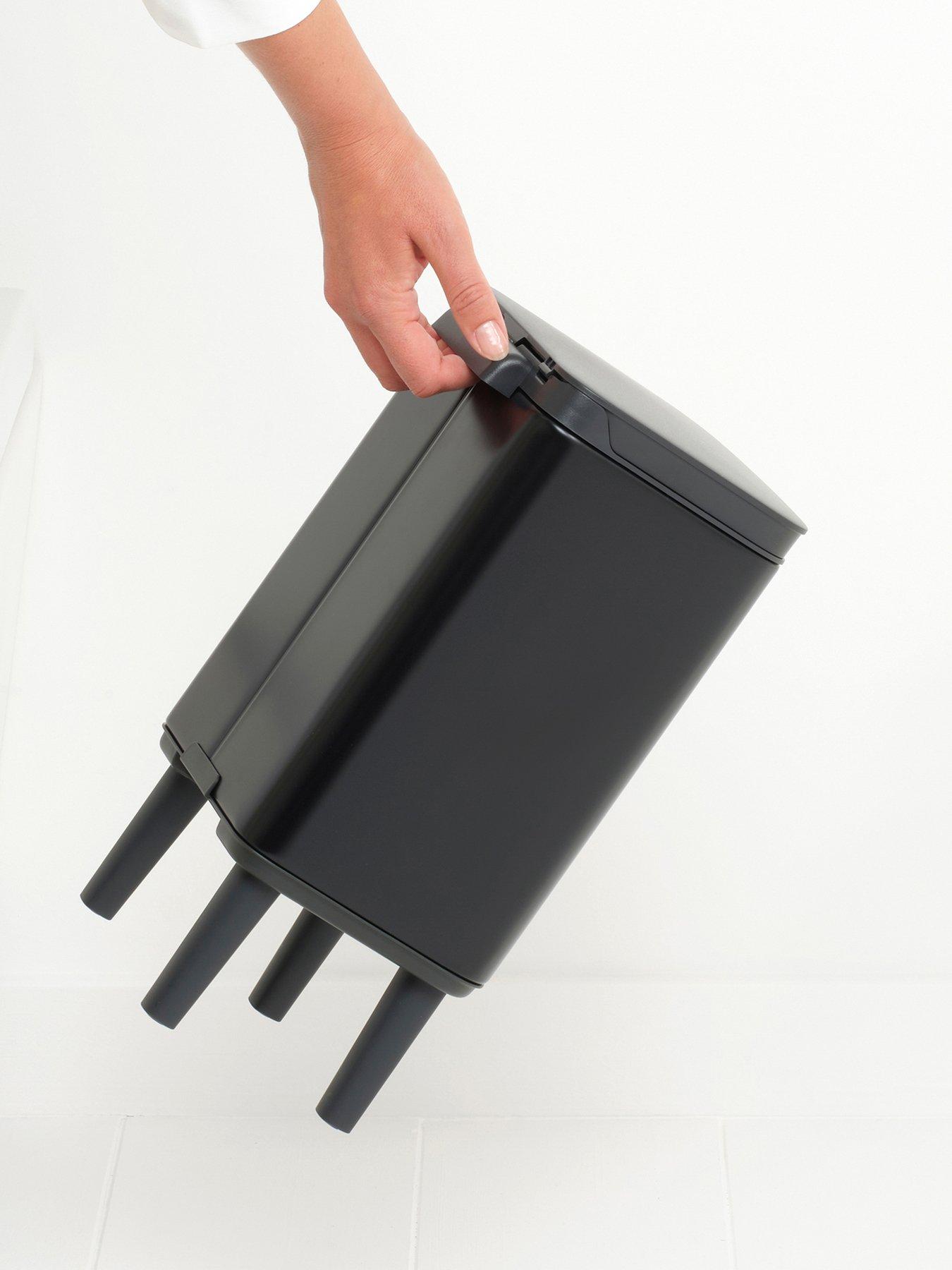 Image 6 of 7 of Brabantia Bo Hi 4-Litre Bathroom Bin - Black