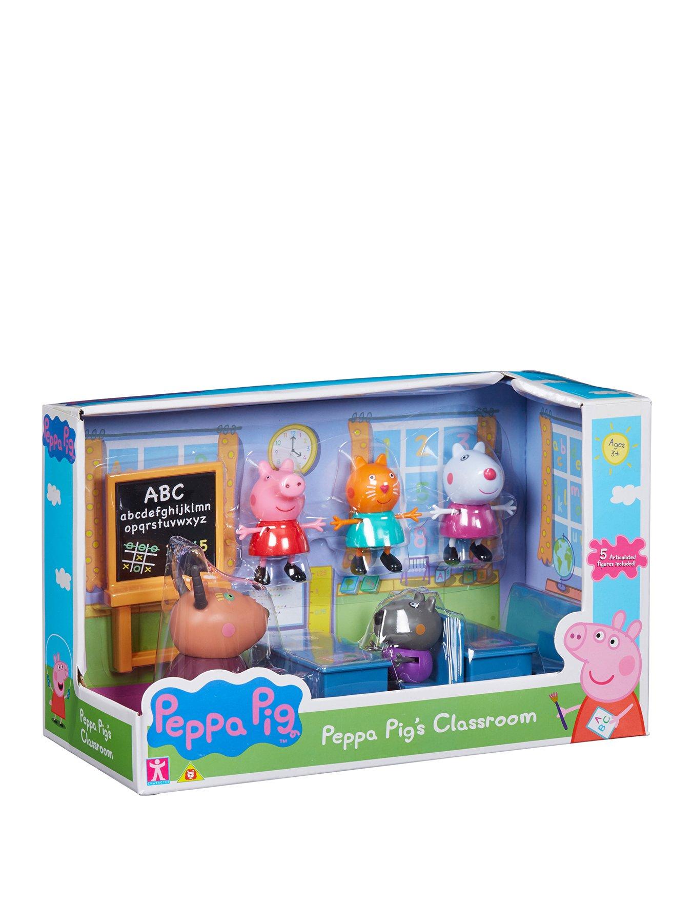 Peppa Pig Classroom Playset littlewoods