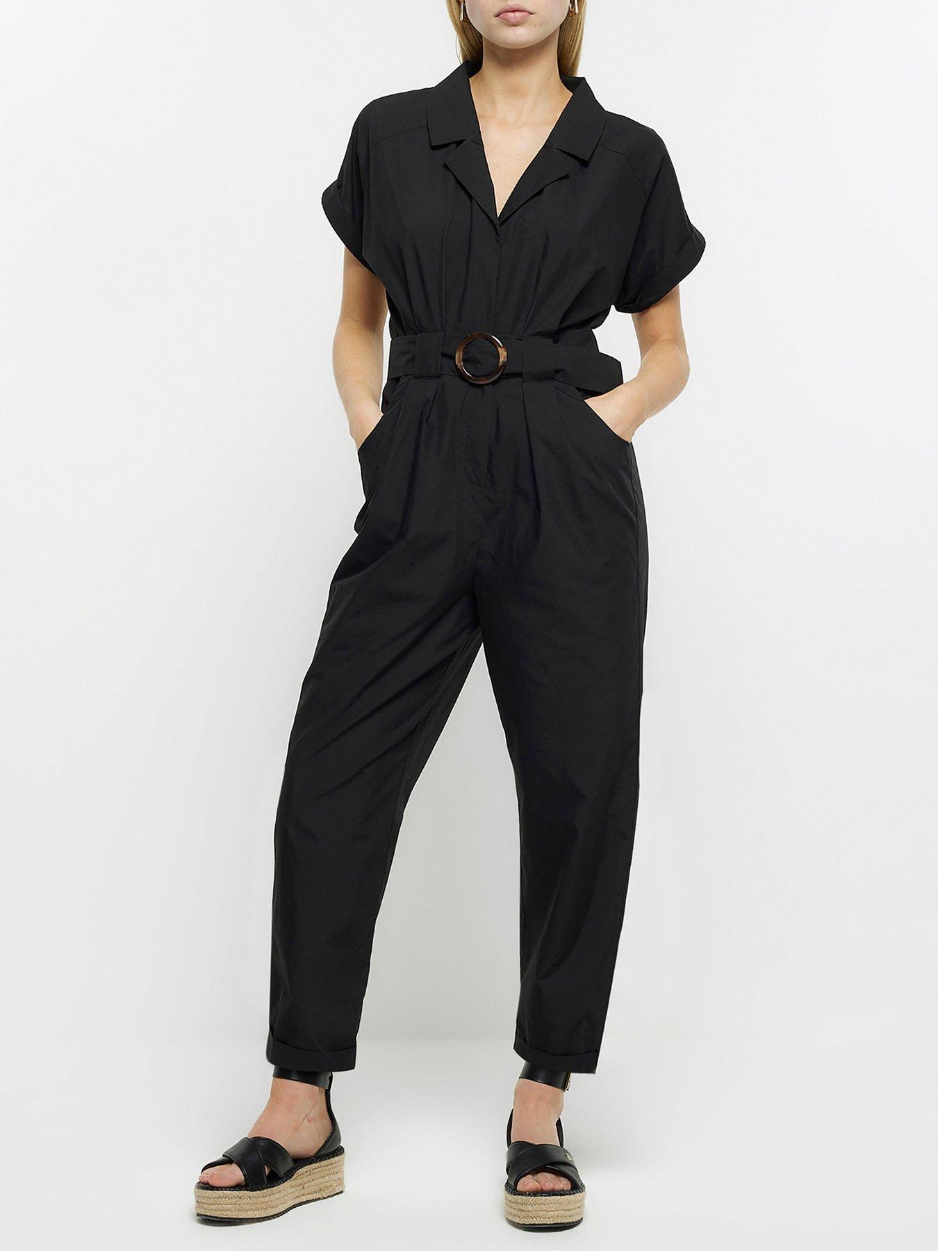 River island utility hot sale jumpsuit