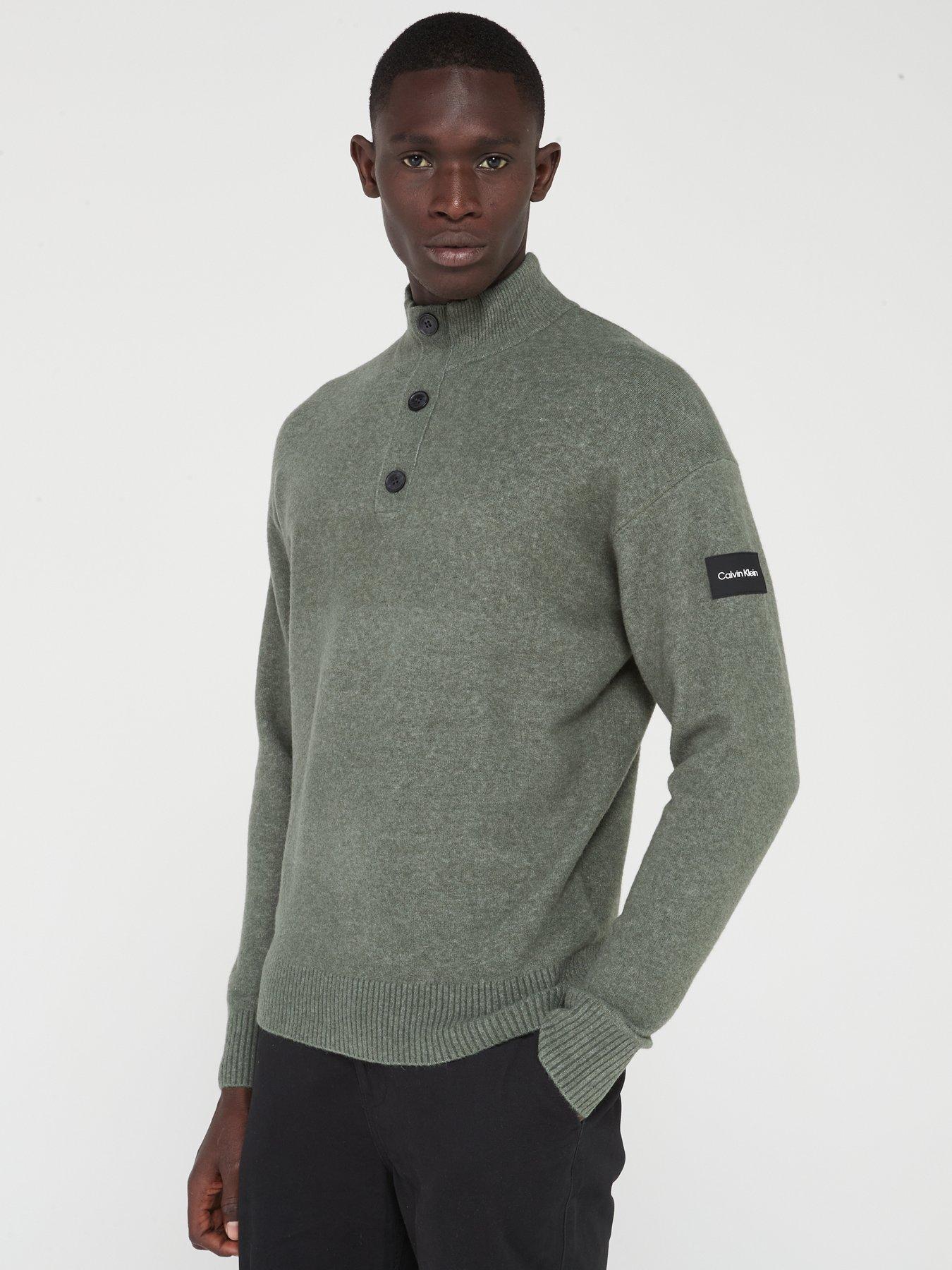 Calvin klein green online jumper