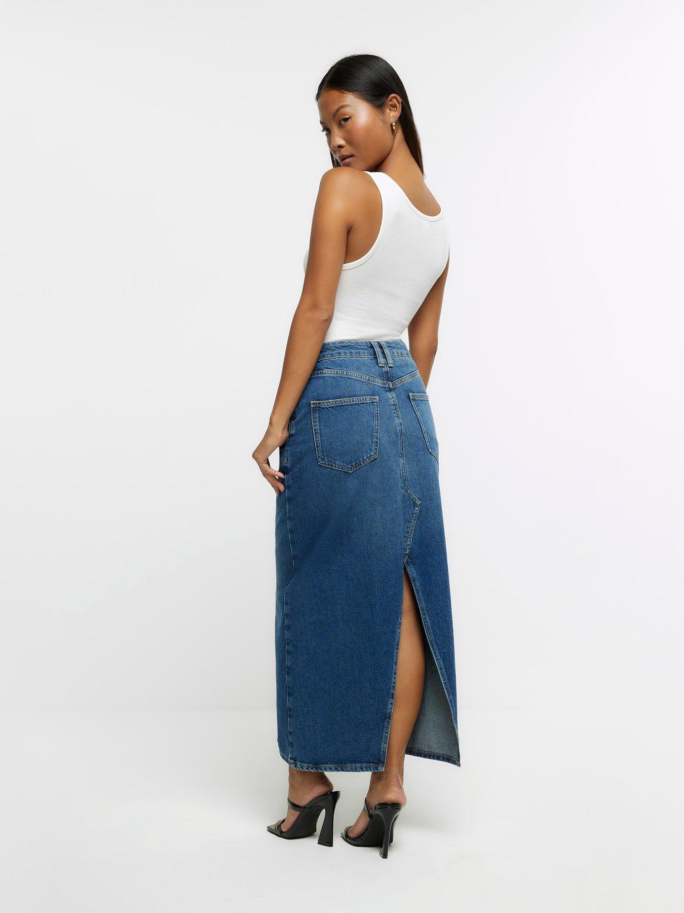 Petite discount maxi skirt