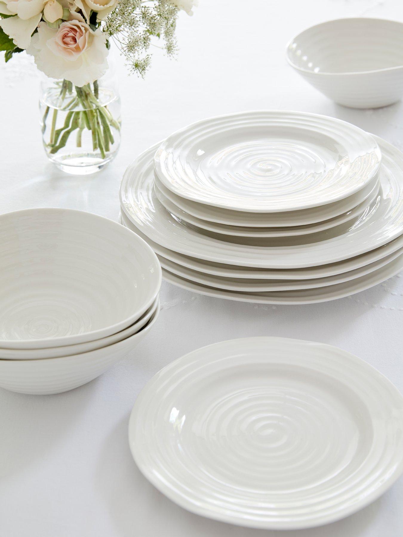Portmeirion Sophie Conran for Portmeirion 12-Piece Rimmed Dinner Set