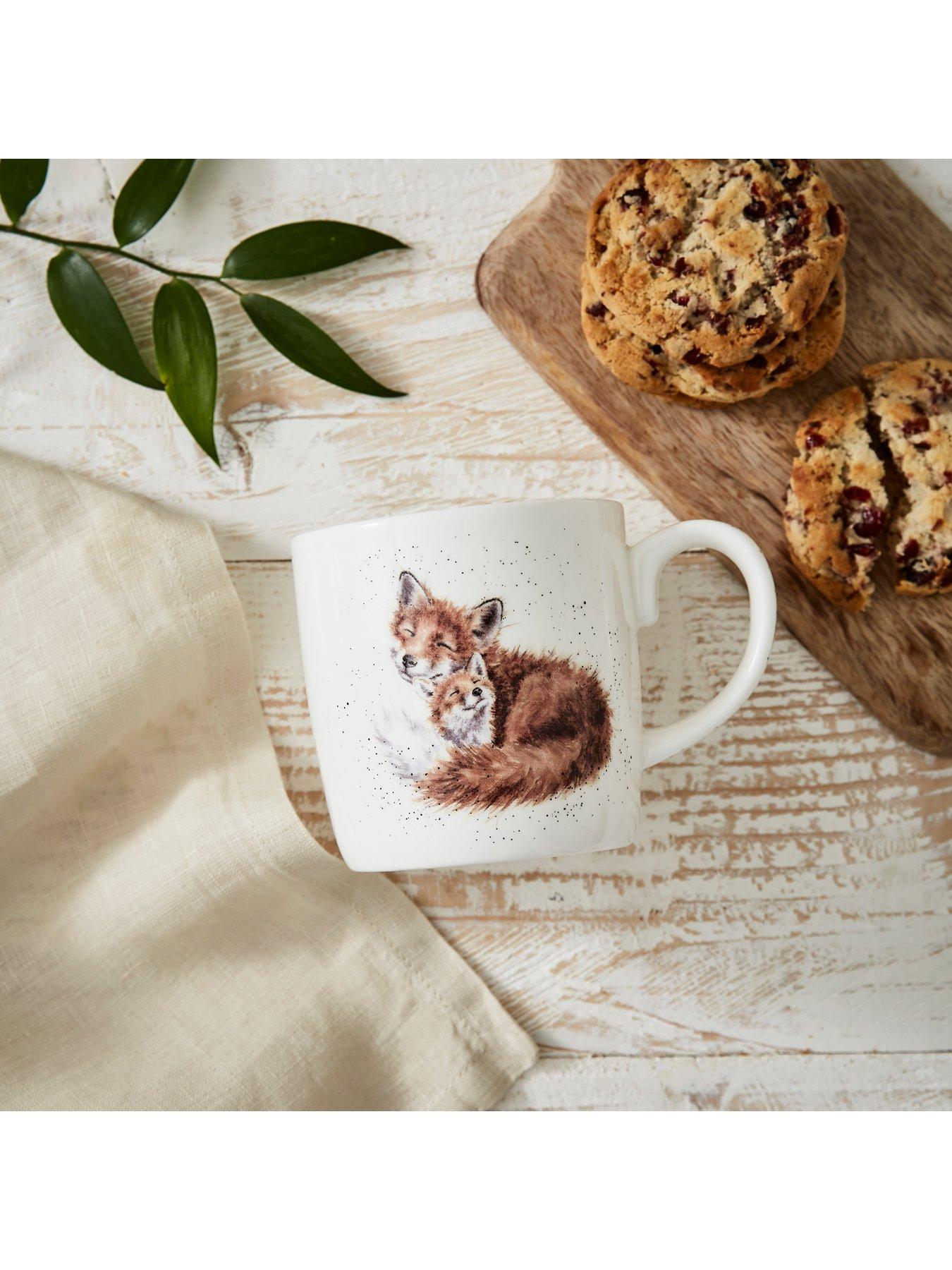  image of royal-worcester-wrendale-designs-mum-fox-mug