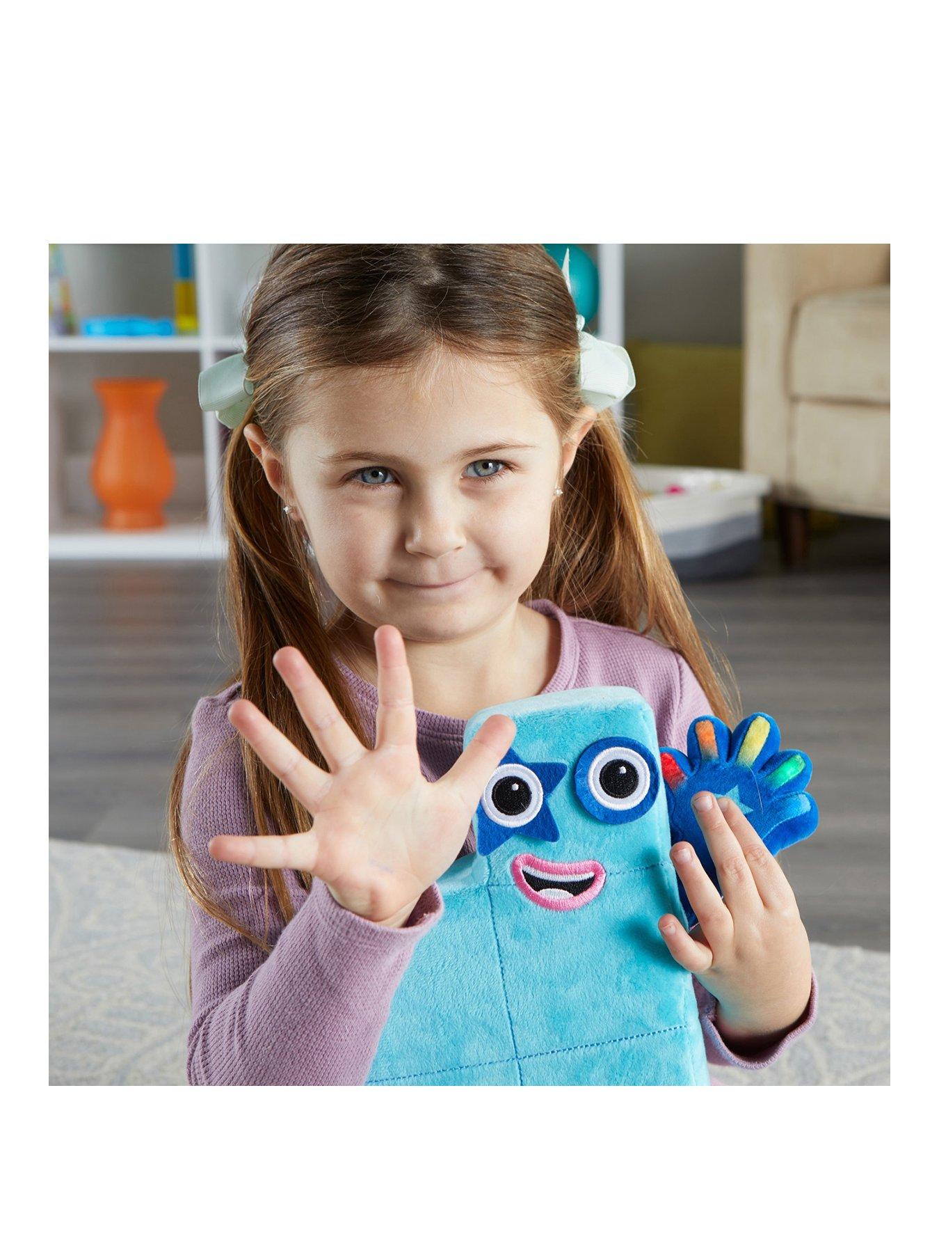 Image 1 of 5 of Sing-Along Numberblock Five Plush Toy with Lights, Sounds &amp; Music