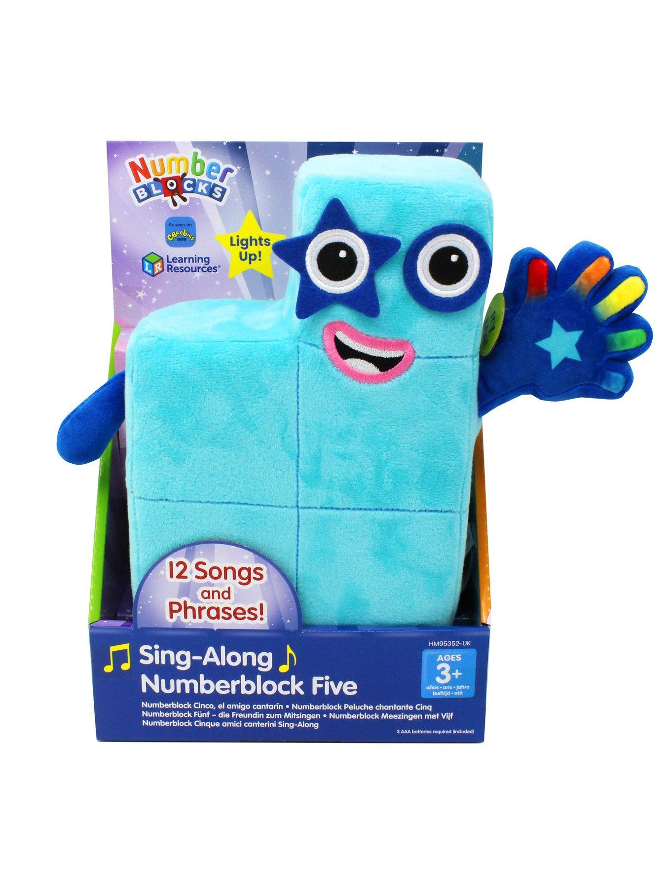 Image 2 of 5 of Sing-Along Numberblock Five Plush Toy with Lights, Sounds &amp; Music