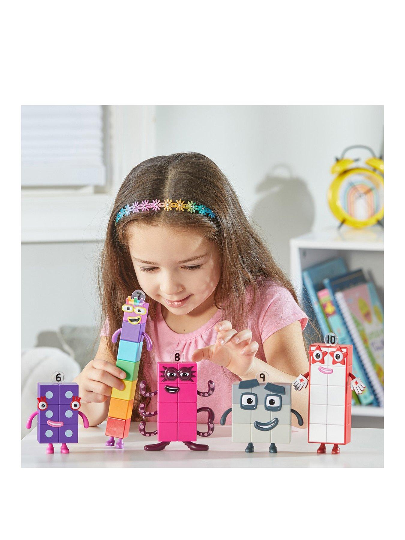 LEARNING RESOURCES Numberblocks Friends Six to Ten Collectable Figures for Imaginative Play