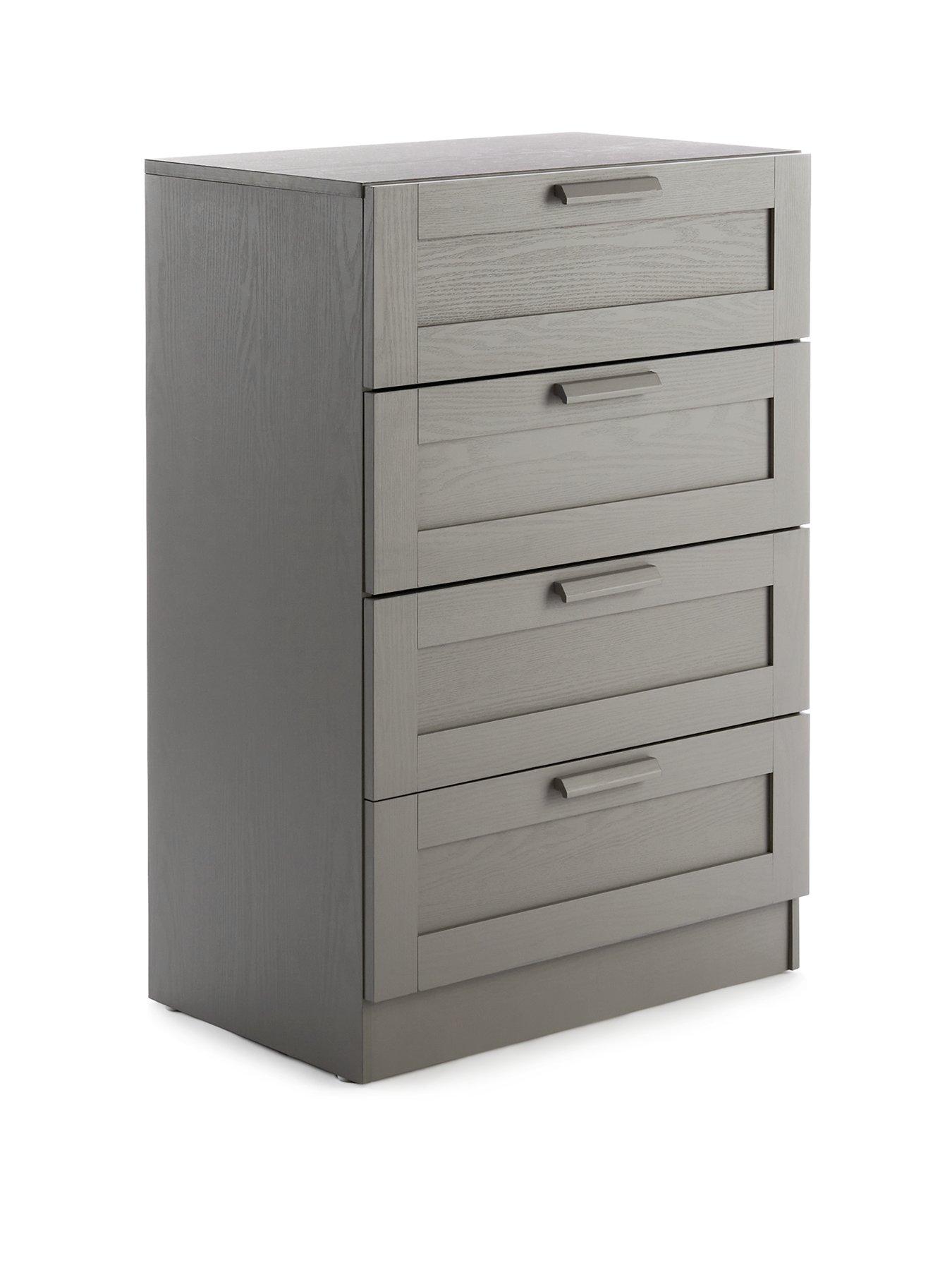  image of very-home-taryn-kidsnbsp4-drawer-chest-grey