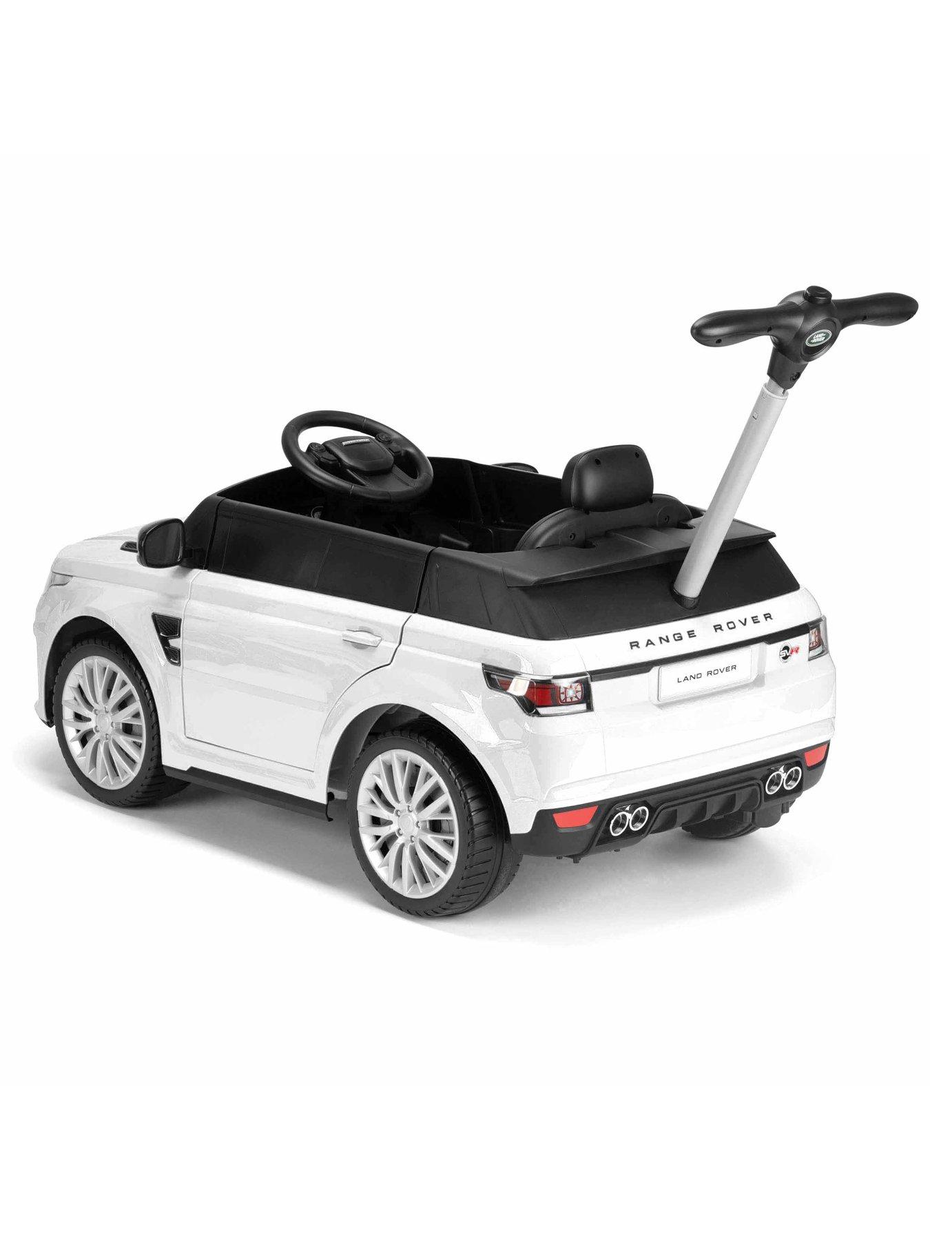 Range Rover 6V Electric Ride On Push Car White