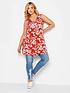  image of yours-pleat-front-floral-vest-red
