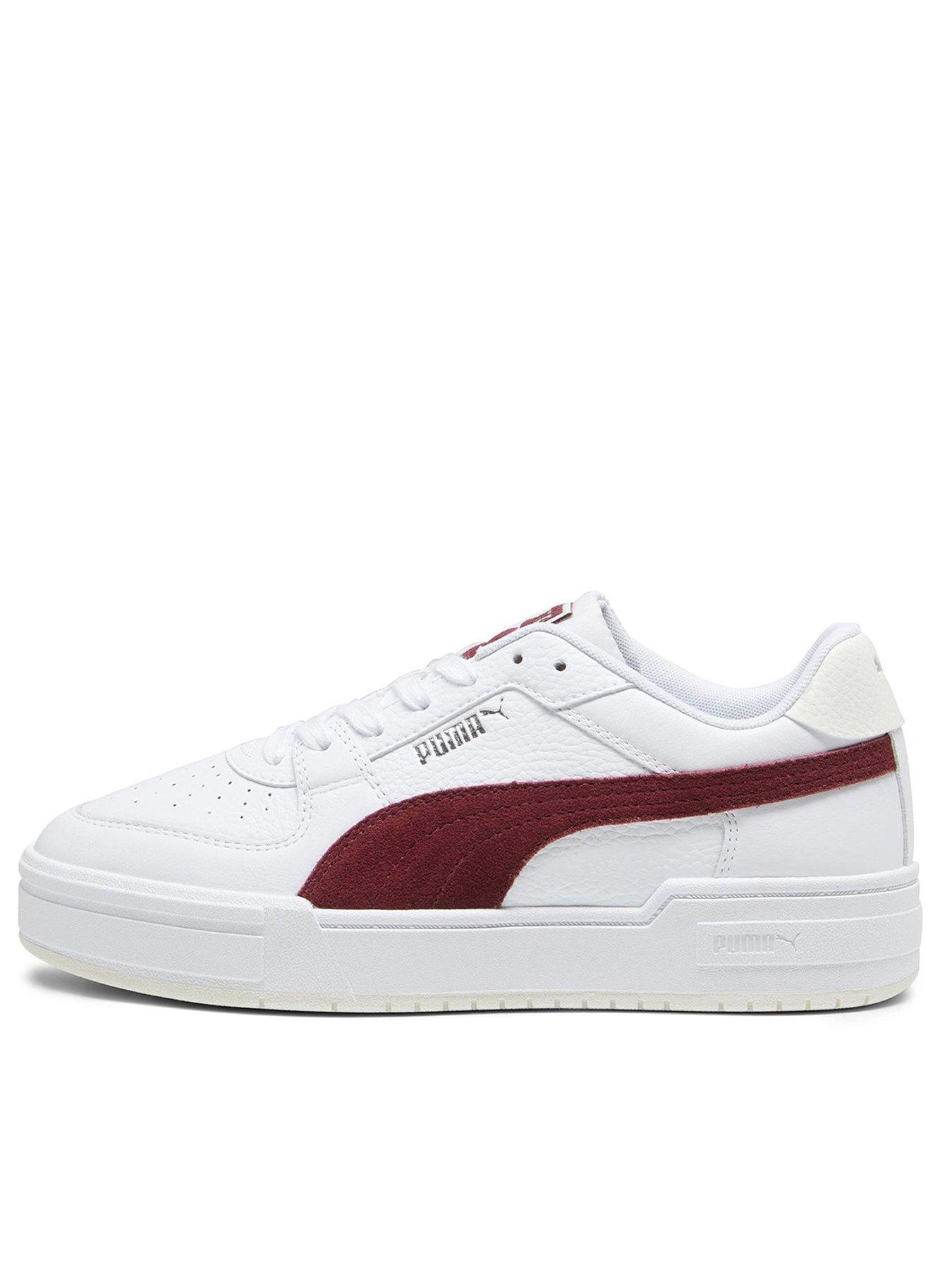 Ca Pro Suede White Red