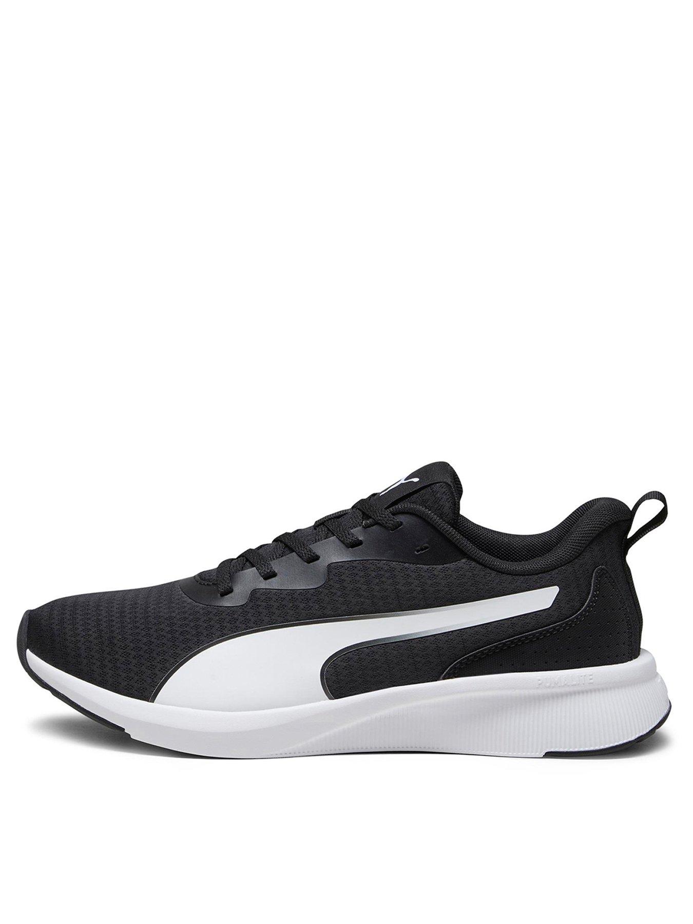 Black puma running outlet trainers