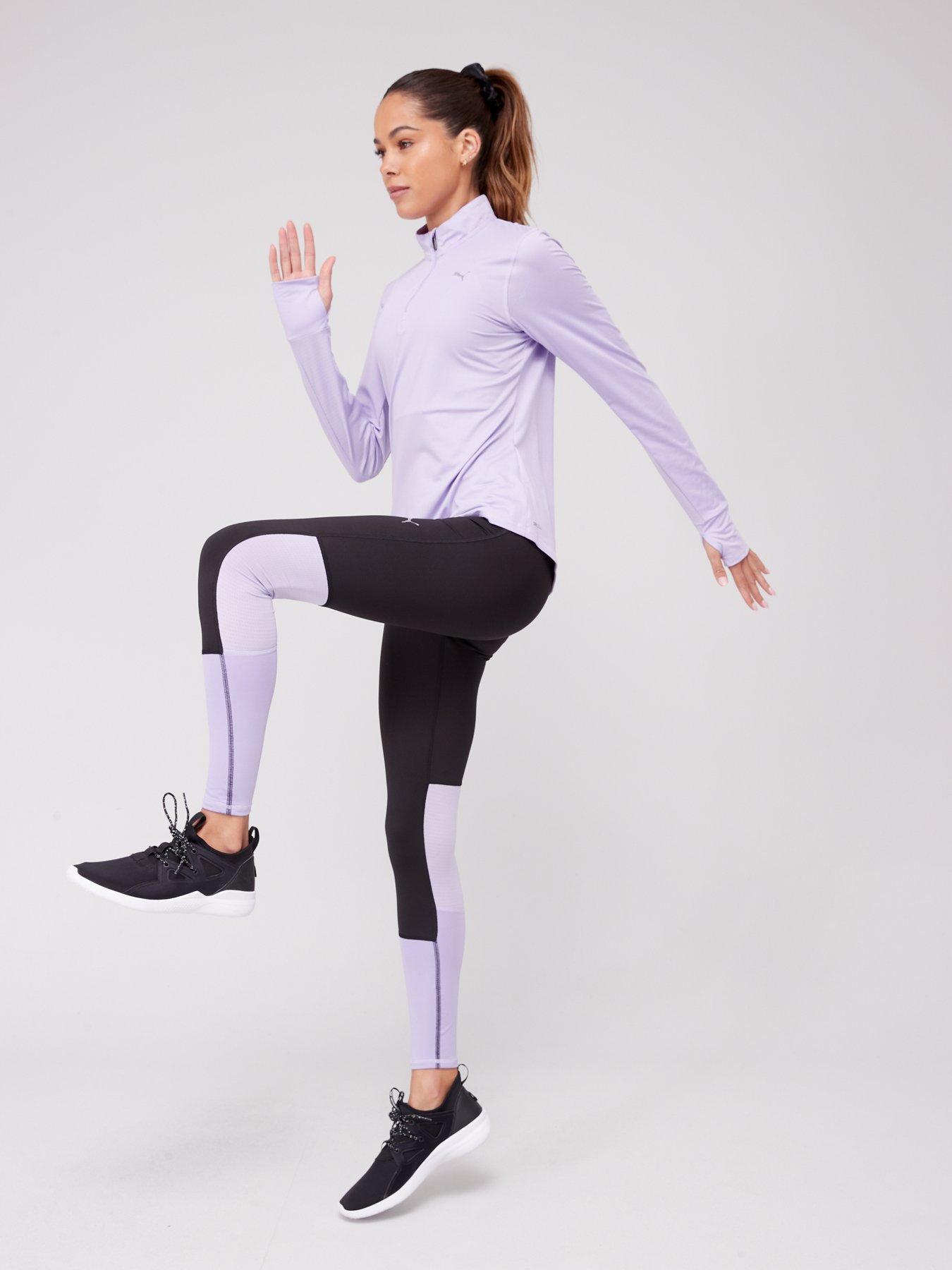 Nike Dri-FIT Women's Crew-Neck Running Top - Purple