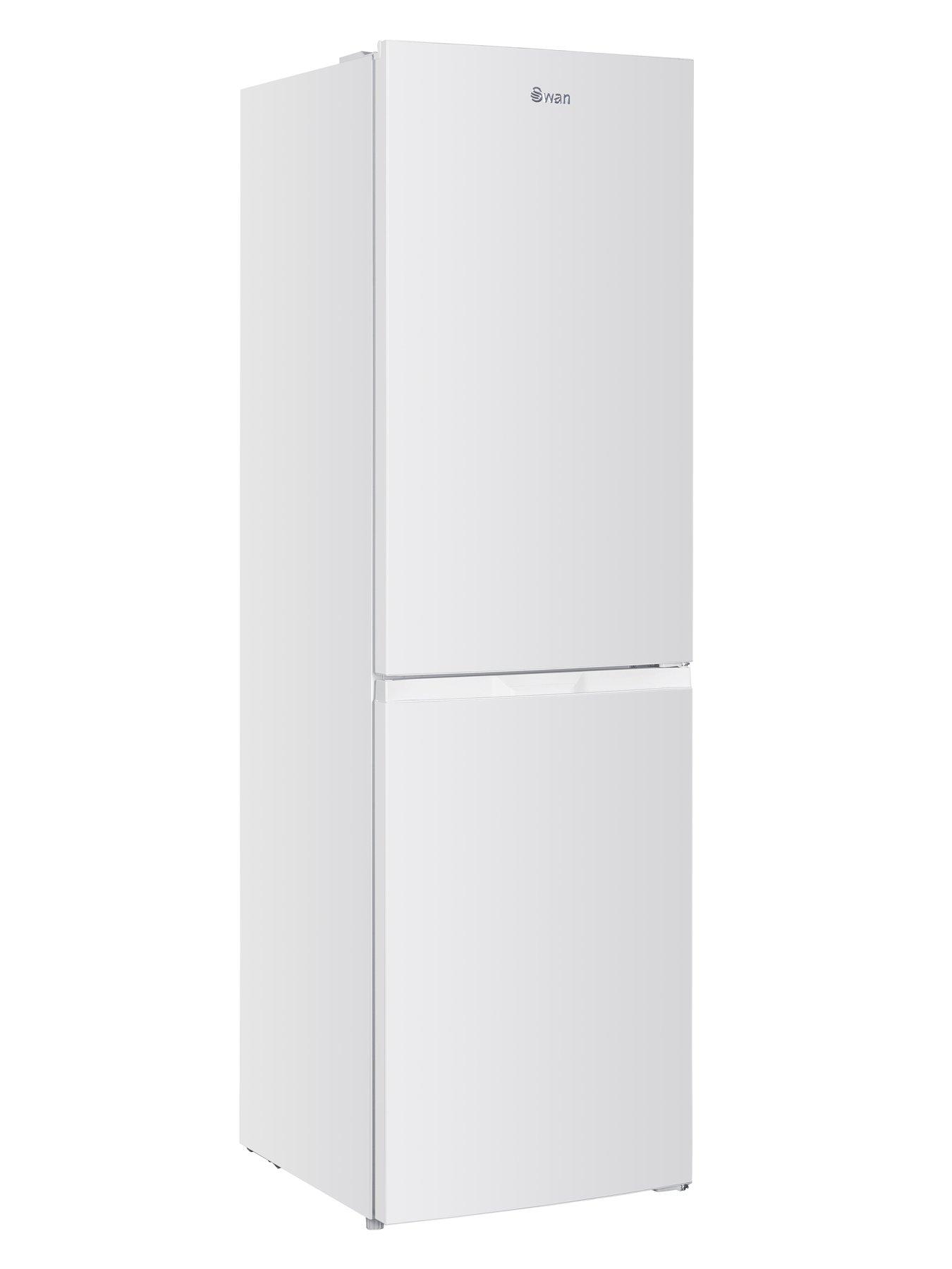  image of swan-sr156120w-55cm-wide-total-no-frost-5050-split-fridge-freezer-white