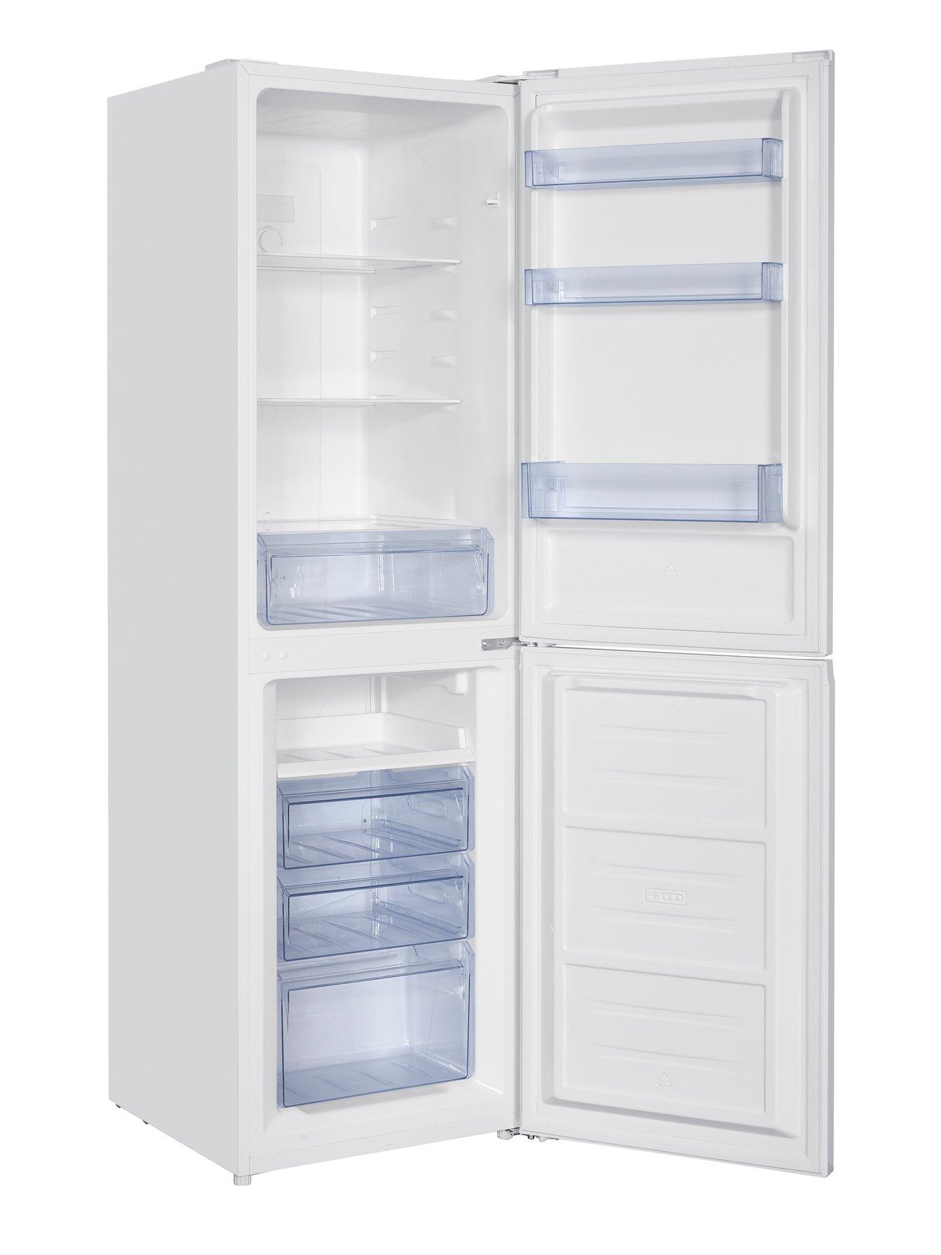  image of swan-sr156120w-55cm-wide-total-no-frost-5050-split-fridge-freezer-white
