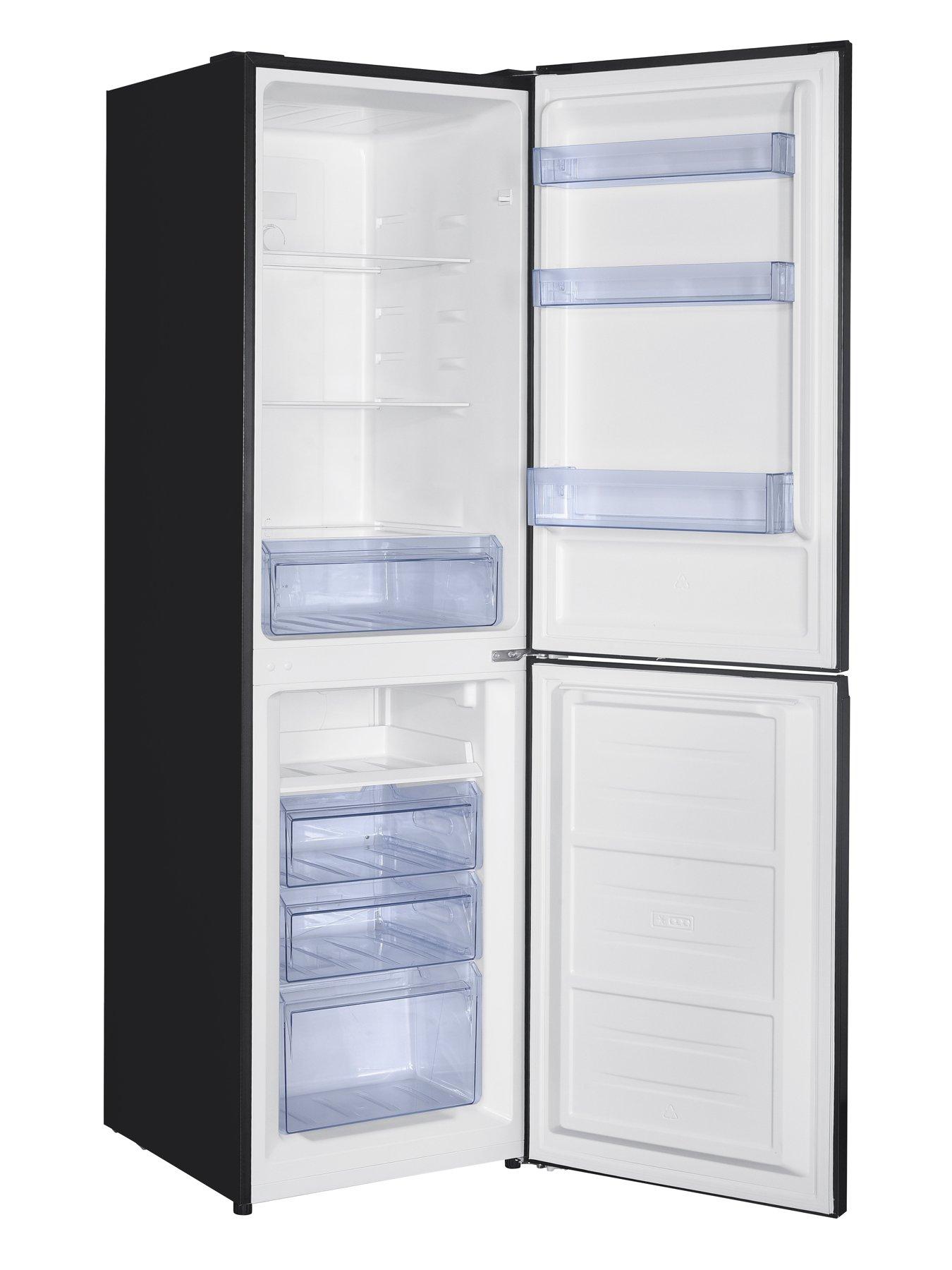 Swan SR156120B 55cm Wide, Total No Frost, 50/50 split Fridge