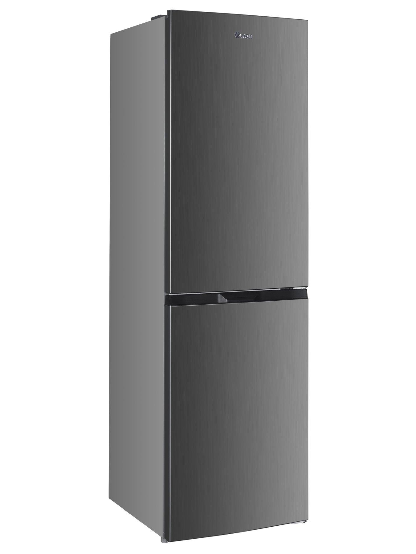  image of swan-sr156120i-55cm-wide-total-no-frost-5050-split-fridge-freezer-inox