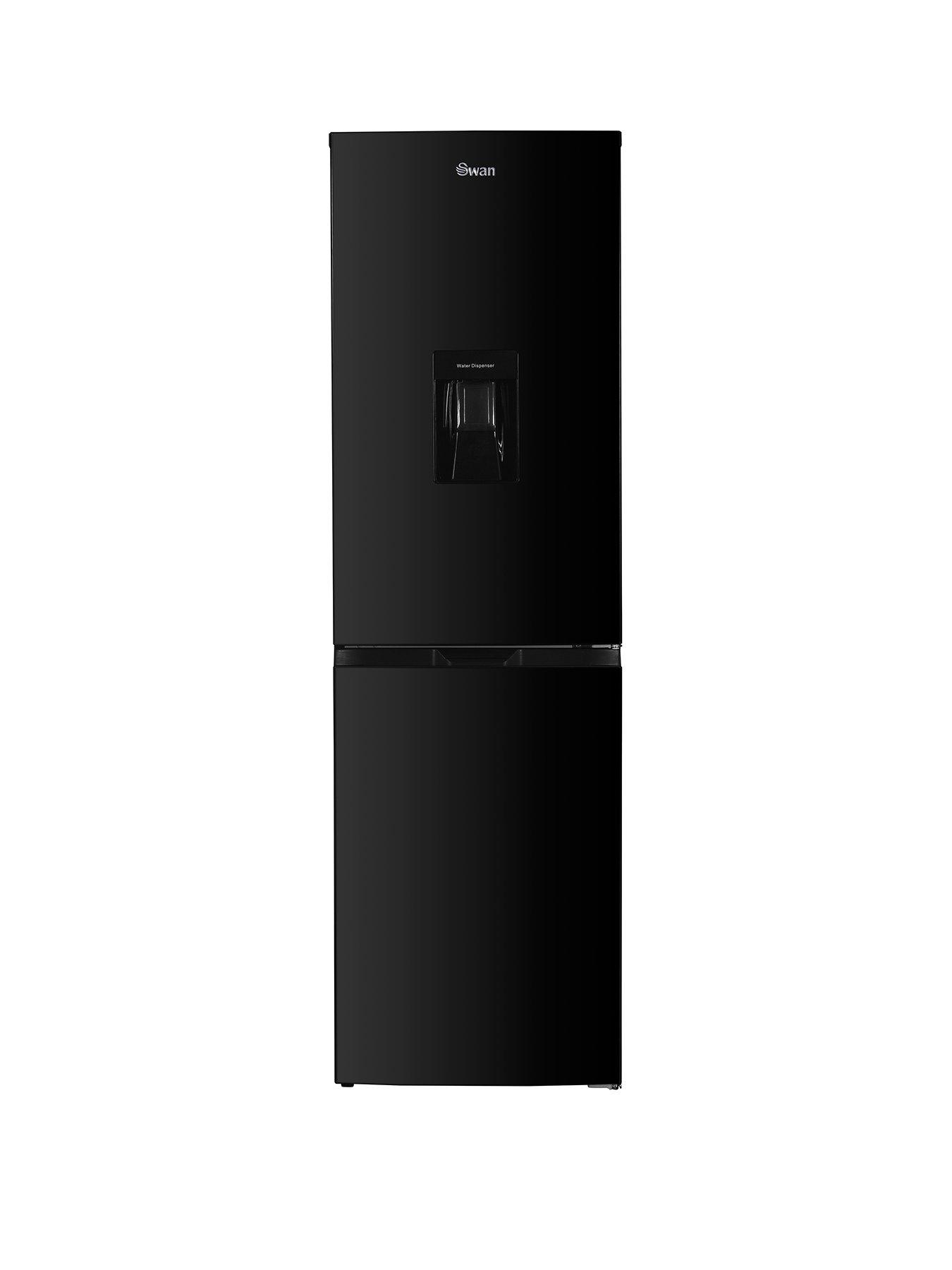 undefined SR156130B 55cm Wide, Total No Frost, 50/50 split, Water Dispenser, Fridge Freezer - Black