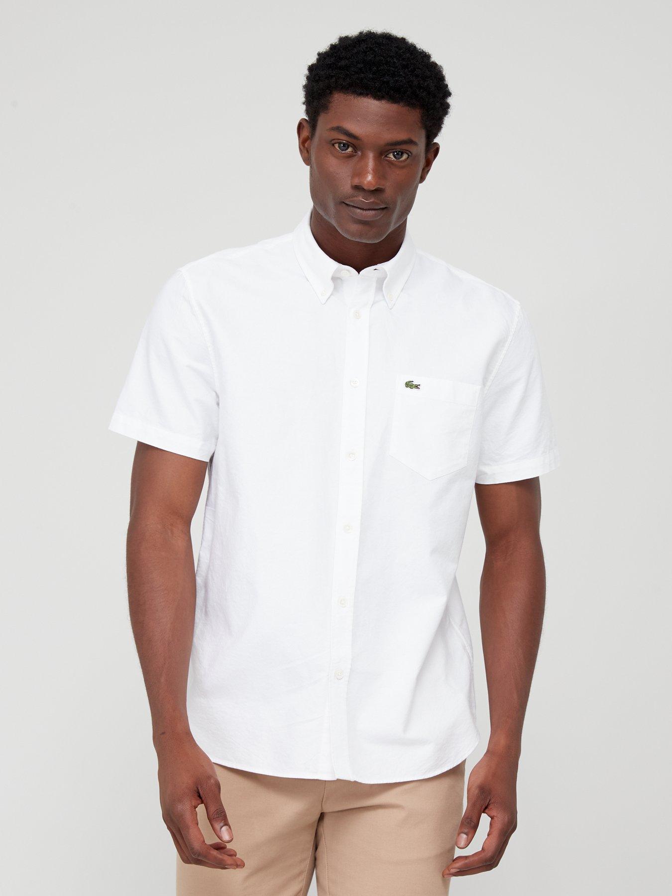 Lacoste white button down outlet shirt