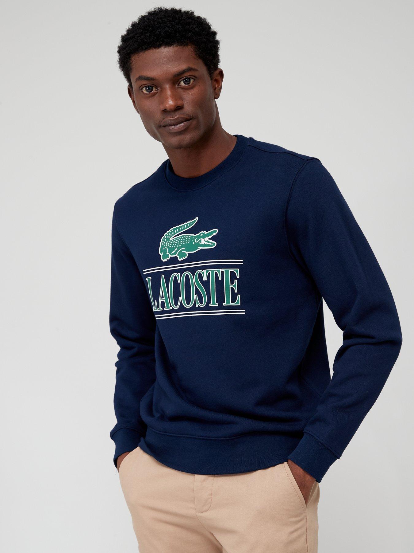 Lacoste big cheap croc sweatshirt