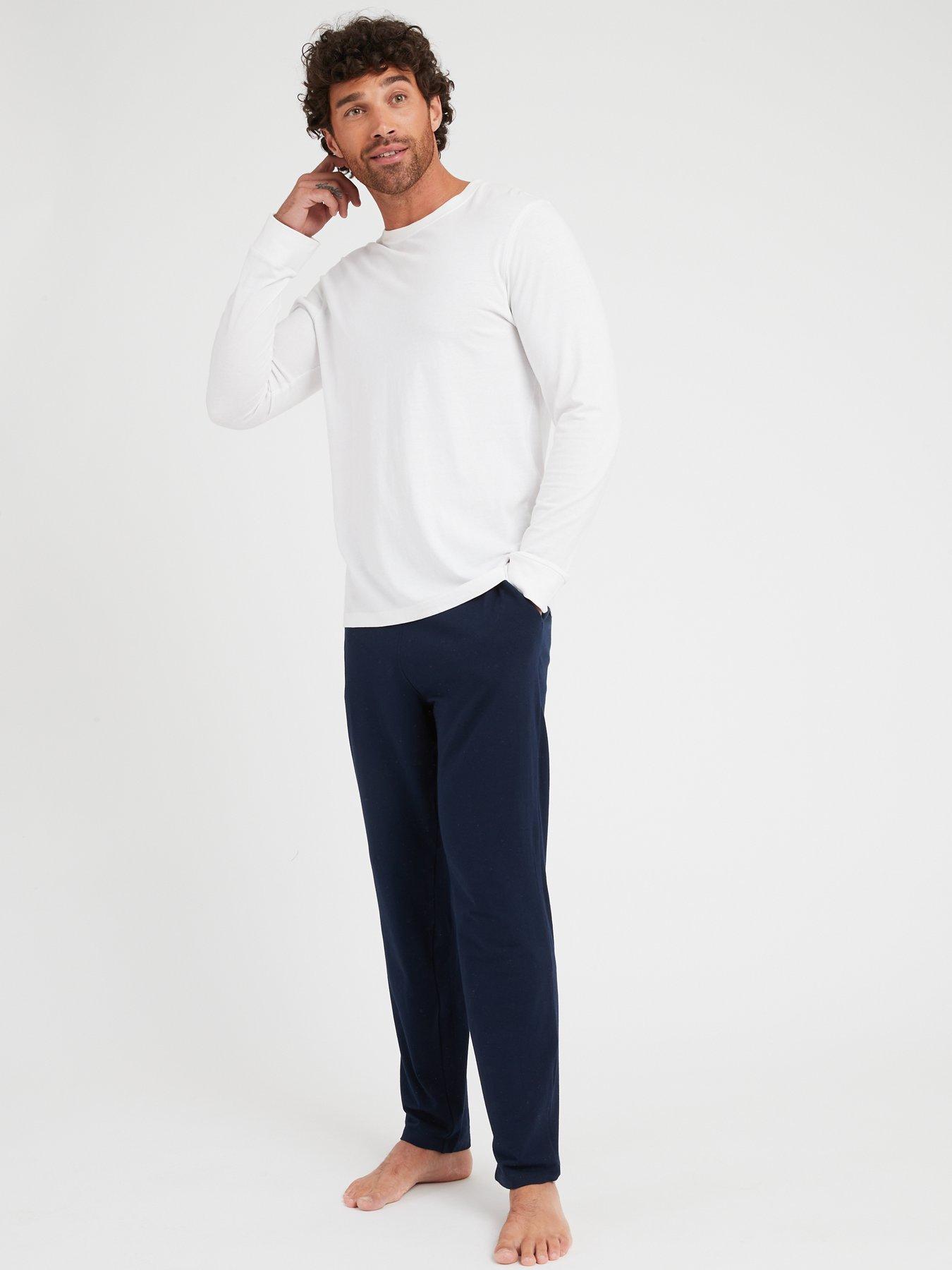 Image 3 of 5 of Lacoste Pyjama Bottoms - Dark Blue