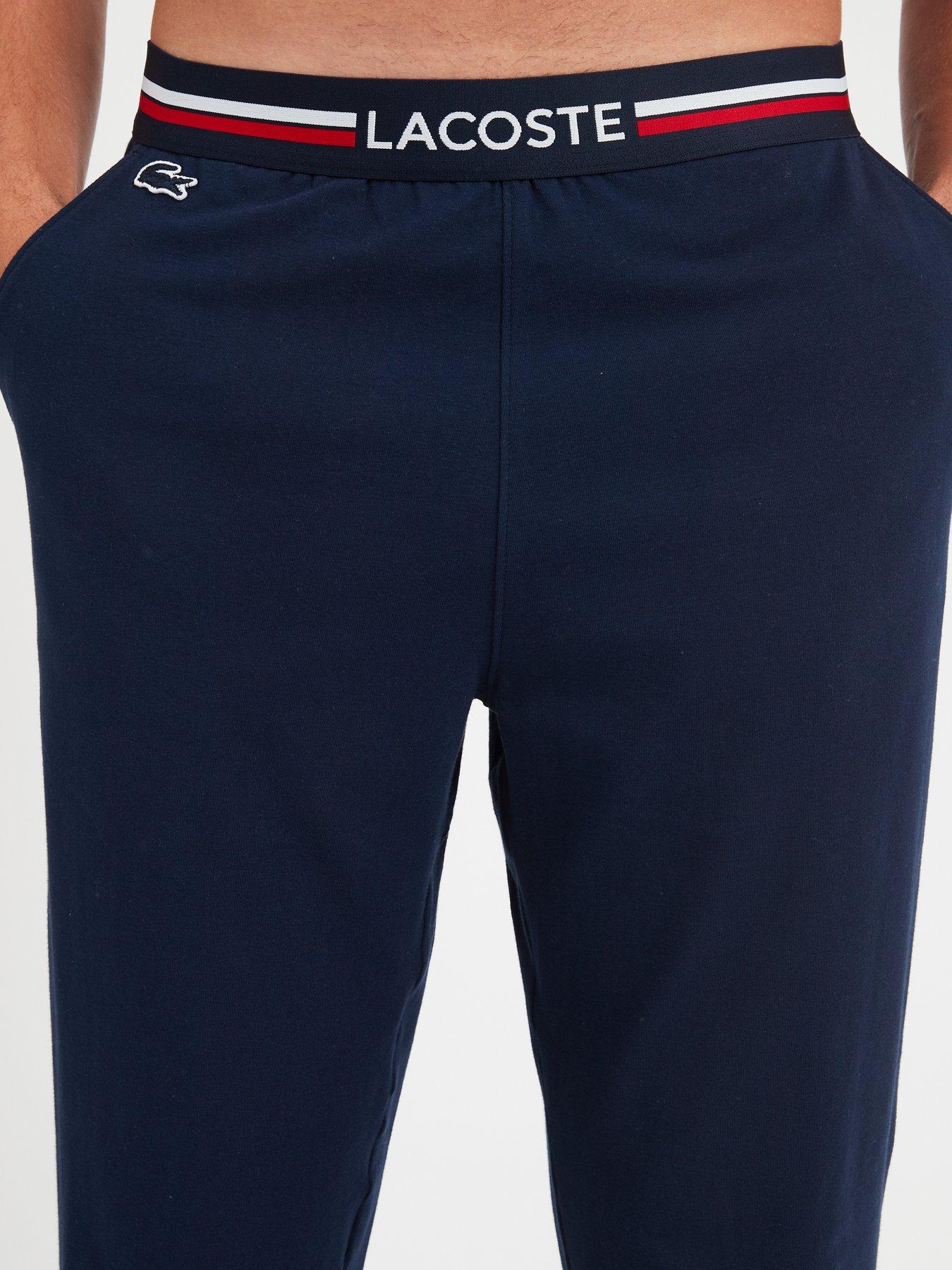 Image 5 of 5 of Lacoste Pyjama Bottoms - Dark Blue