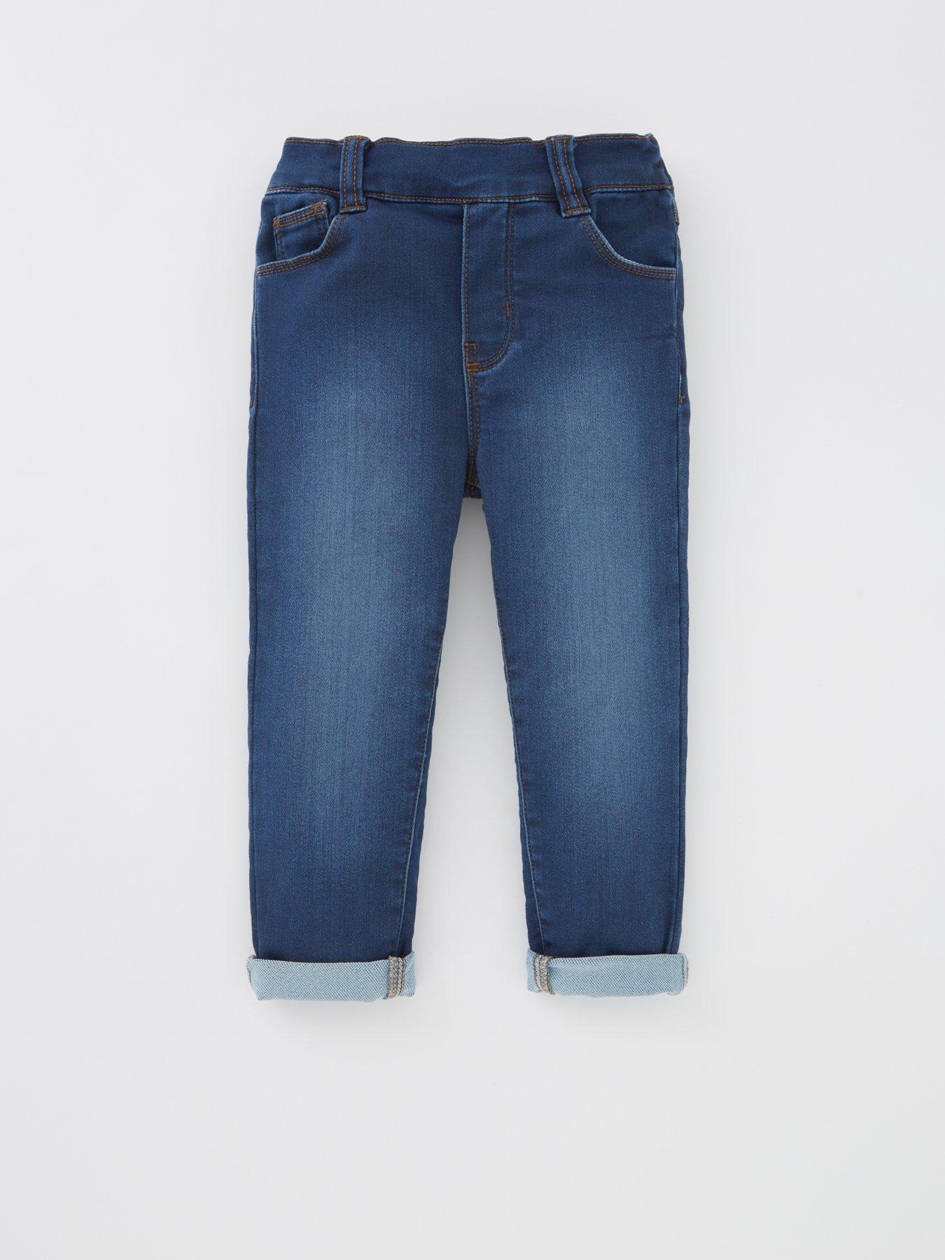  image of mini-v-by-very-girls-dark-wash-jegging-blue
