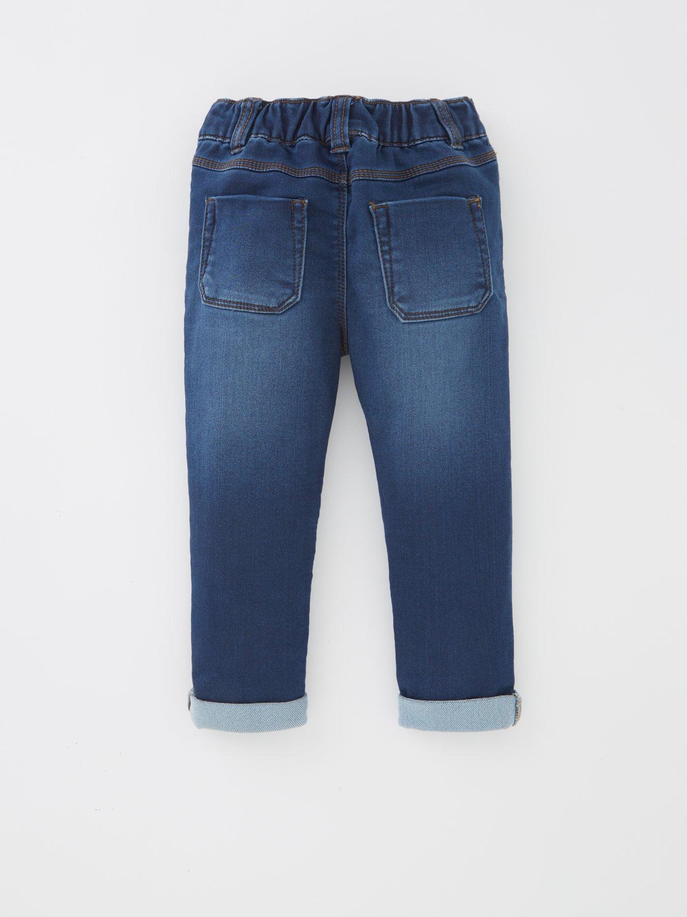  image of mini-v-by-very-girls-dark-wash-jegging-blue