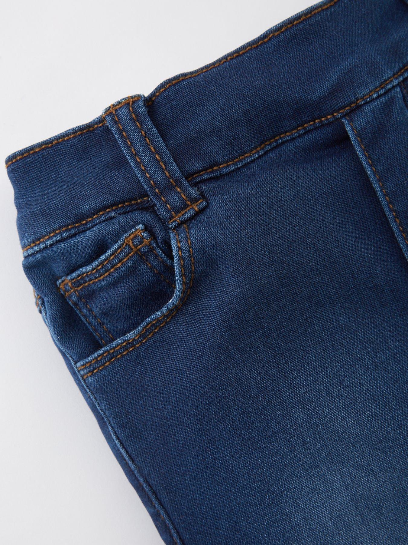  image of mini-v-by-very-girls-dark-wash-jegging-blue