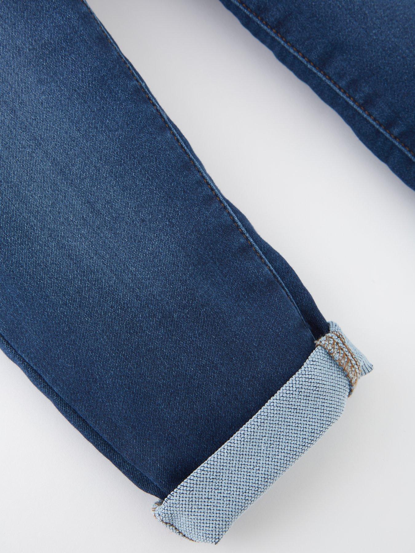  image of mini-v-by-very-girls-dark-wash-jegging-blue