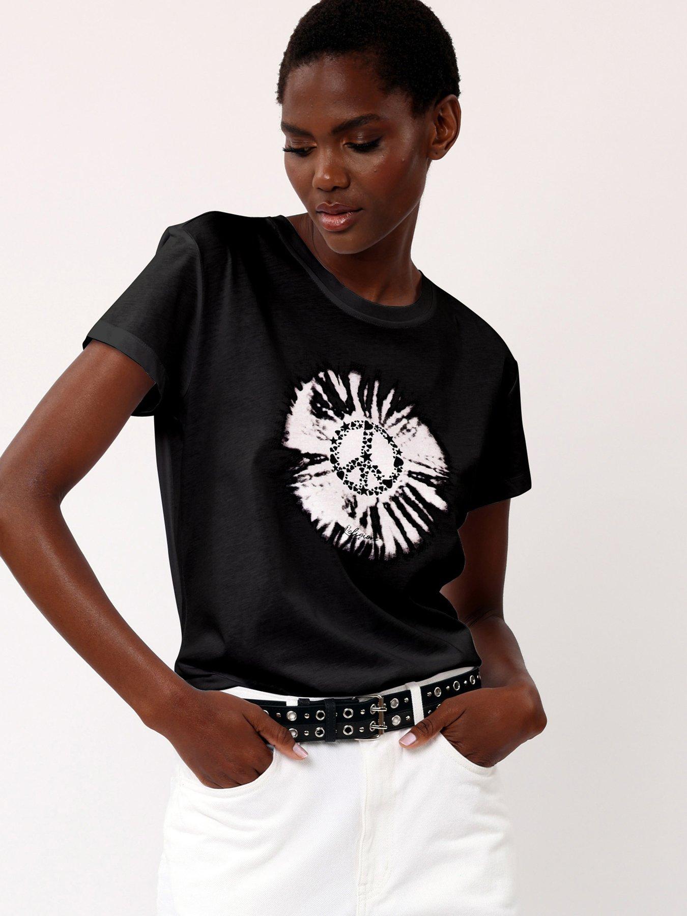 religion-crew-neck-peace-logo-t-shirt-black