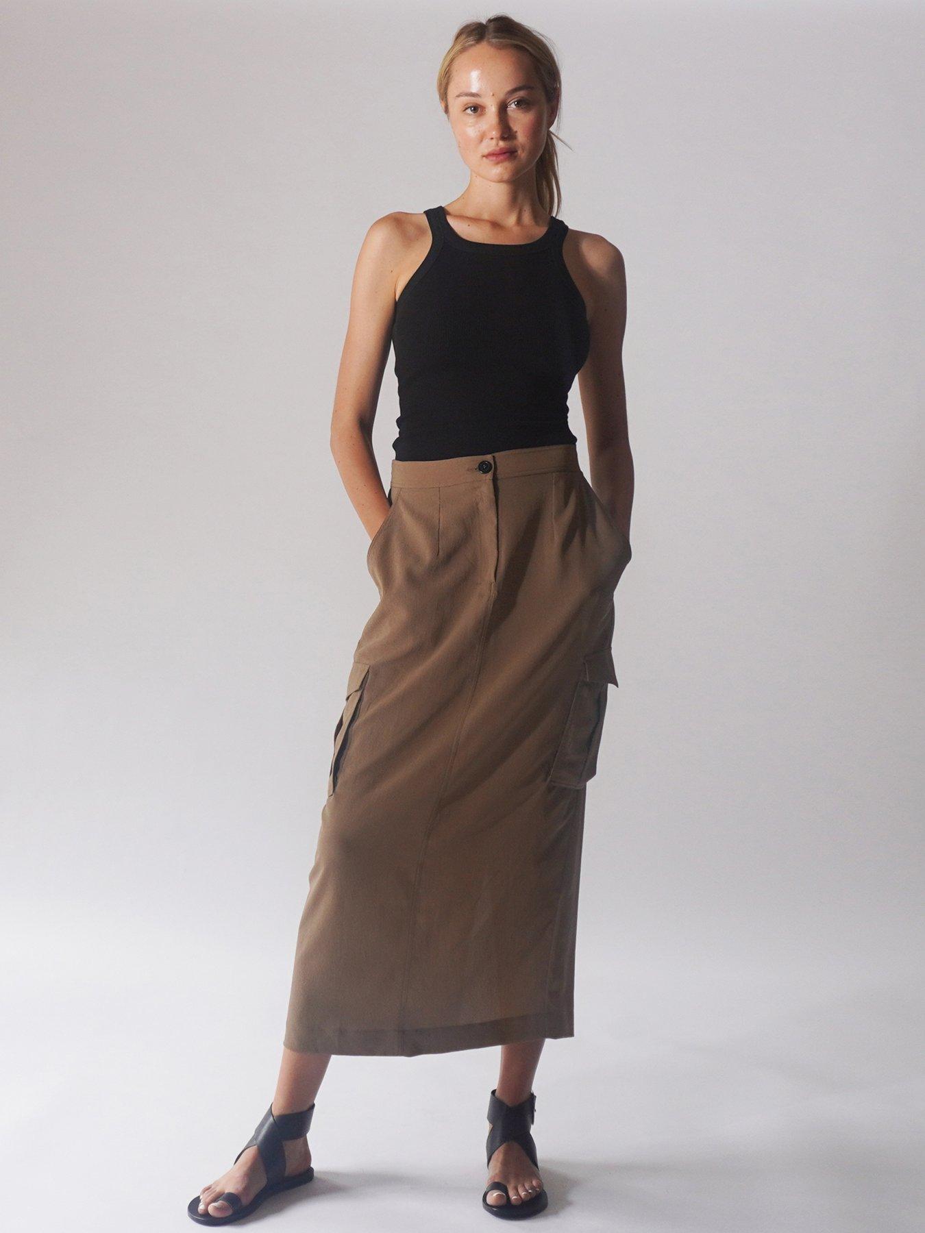 Tan skirt size clearance 6