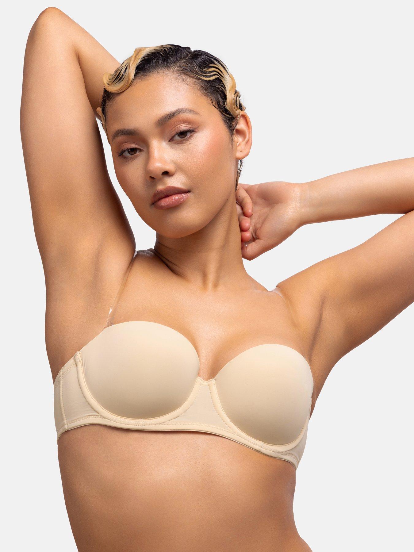 DORINA Lightly Padded Michelle 2 Pack Bandeau Bra - Multi
