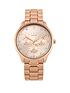  image of lipsy-rose-gold-metal-bracelet-watch-with-rose-gold-dial