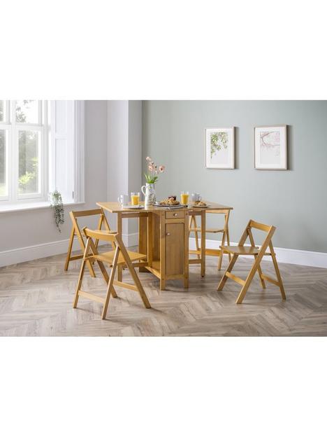 julian-bowen-savoy-150-cm-folding-dining-table-4-chairsnbspset