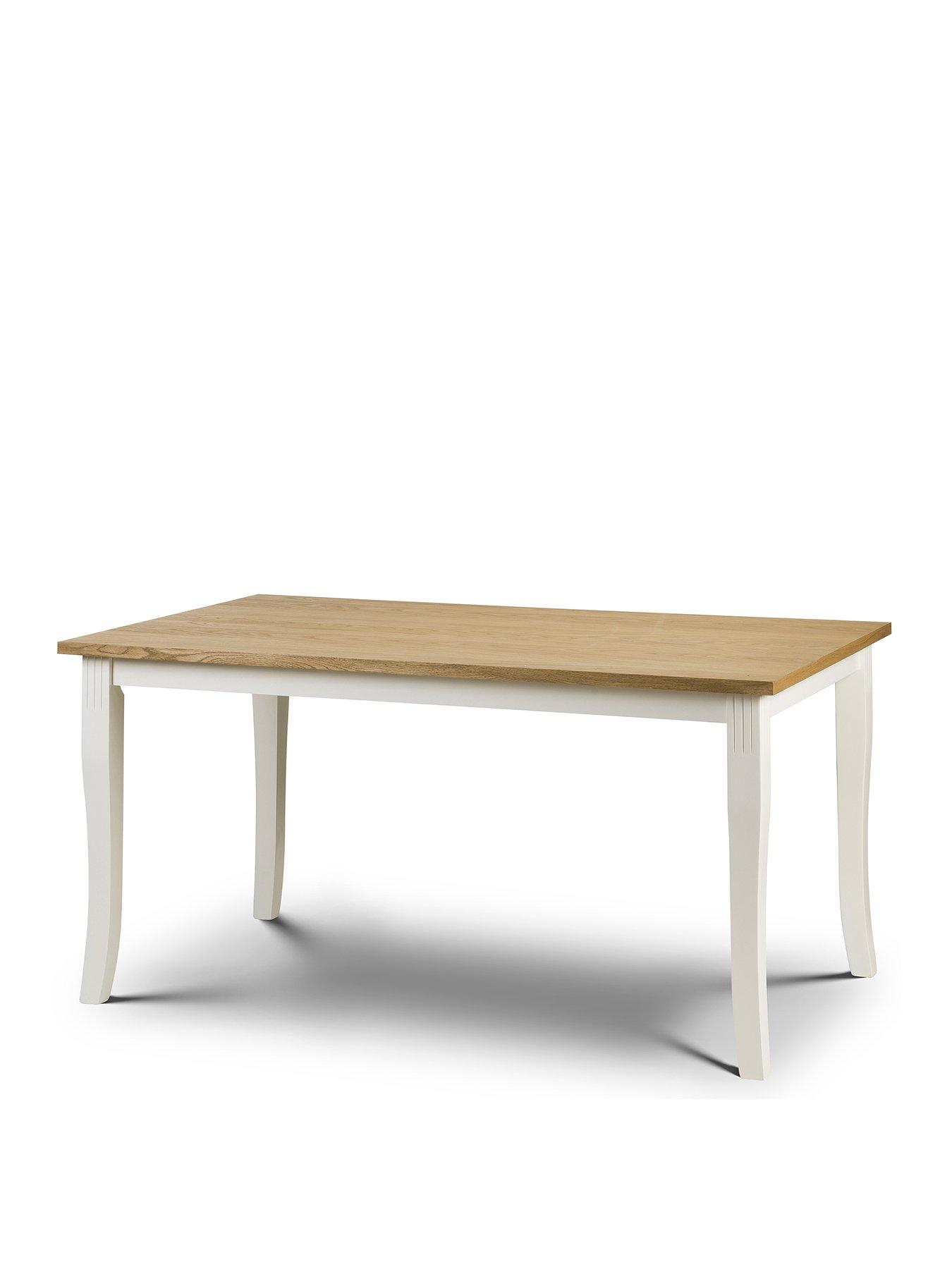 Image 2 of 3 of Julian Bowen Davenport 150 cm&nbsp;Dining Table - Oak/Ivory