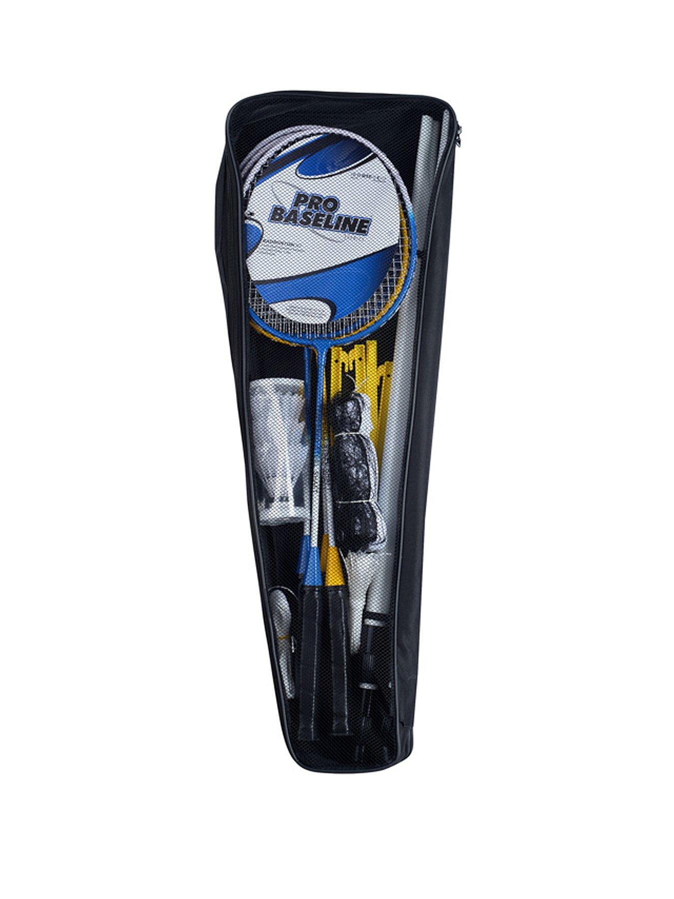  image of baseline-pro-4-player-badminton-set