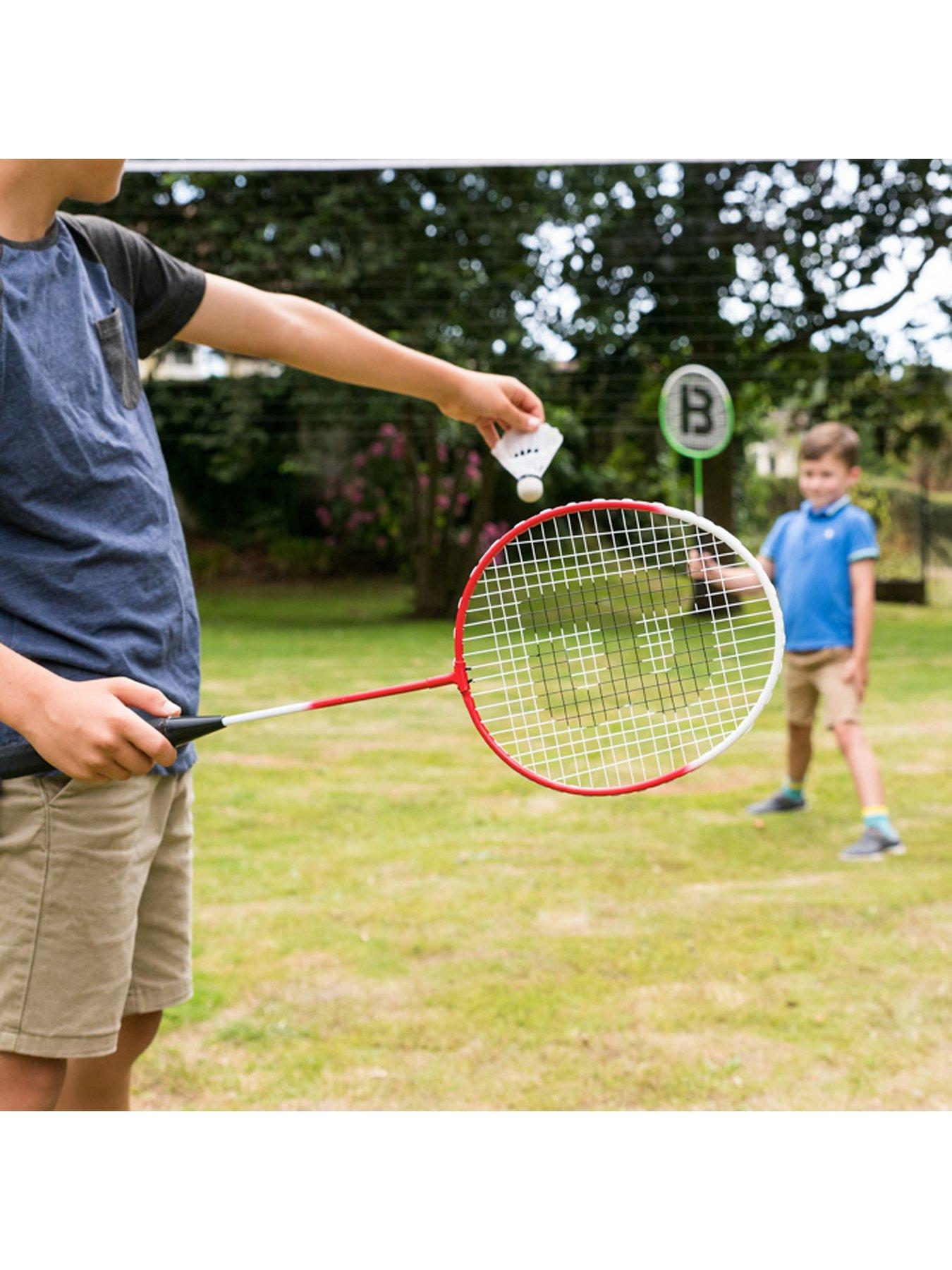  image of baseline-pro-4-player-badminton-set