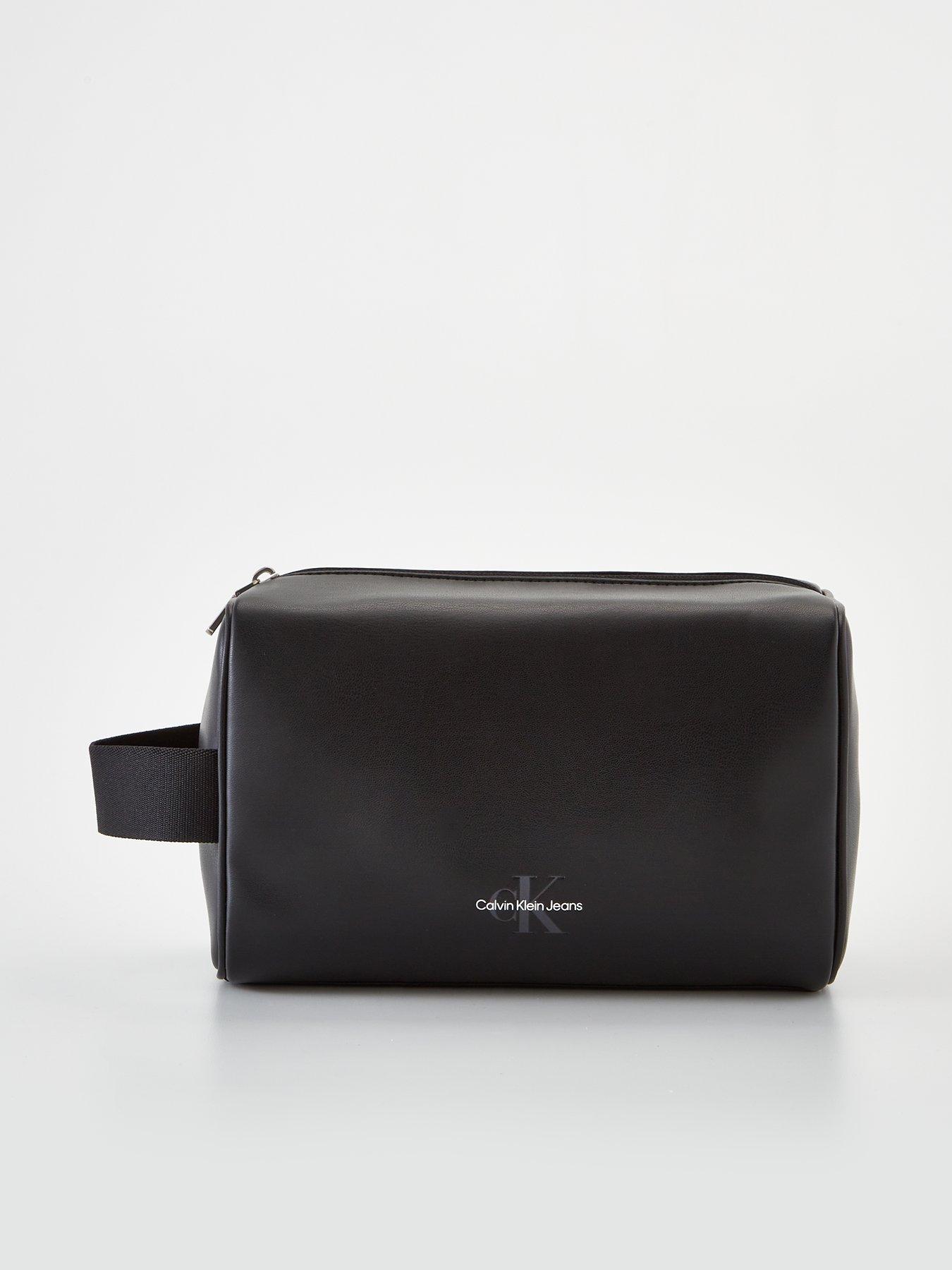 Calvin Klein Jeans Monogram Soft Washbag | littlewoods.com