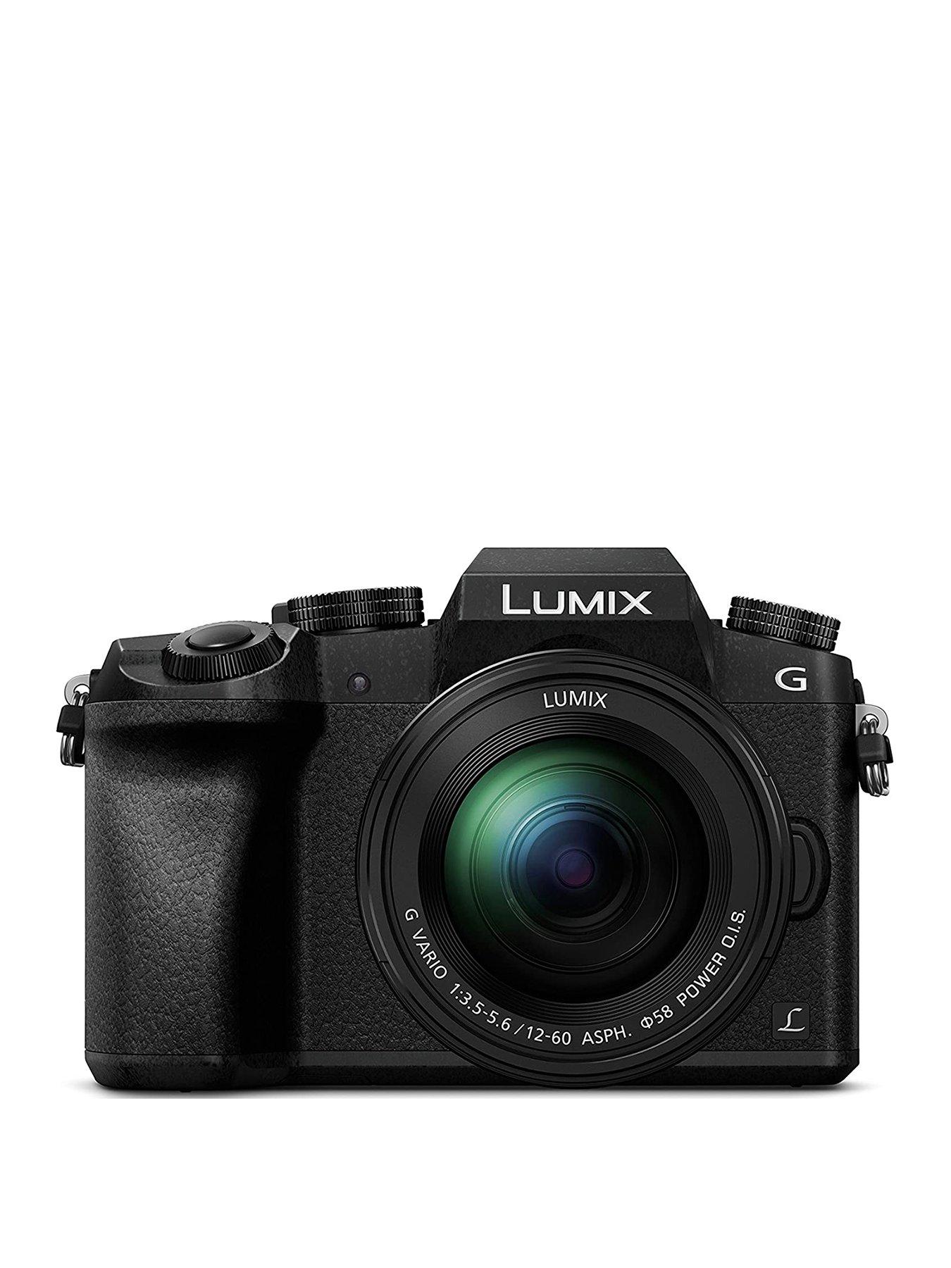 Panasonic DMC-G7 CSC Camera Kit inc 12-60mm Lumix Lens, 128GB SD