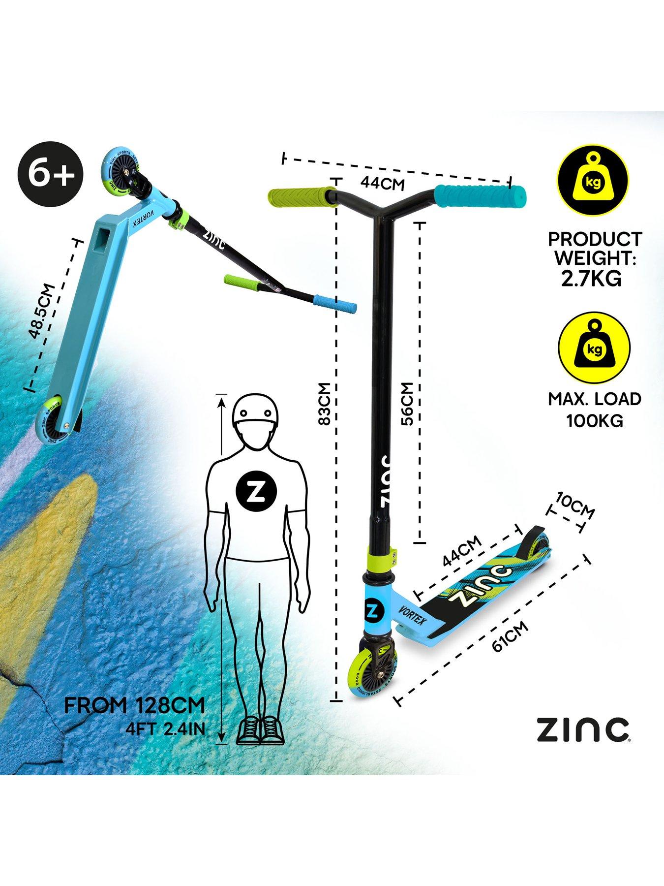  image of zinc-vortex-stunt-scooter-bluegreen