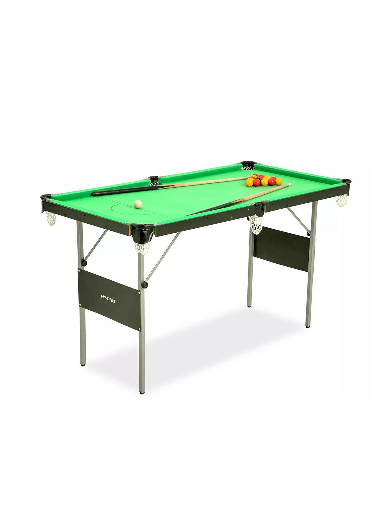 Image 1 of 7 of Hy-Pro Folding 4ft 6in Snooker And Pool Table Games Table