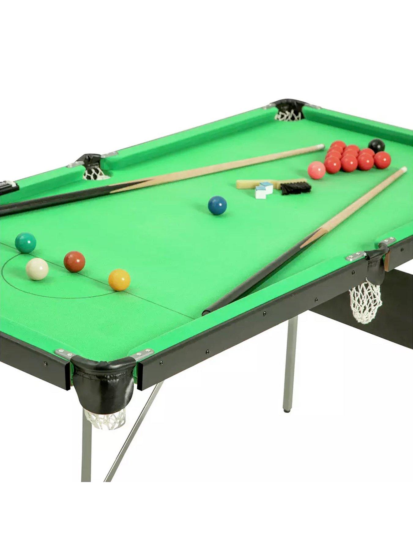  image of hy-pro-4ft-6in-folding-snooker-and-pool-table