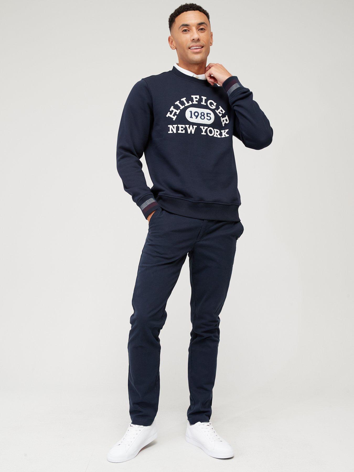 Tommy hilfiger hot sale collegiate crew