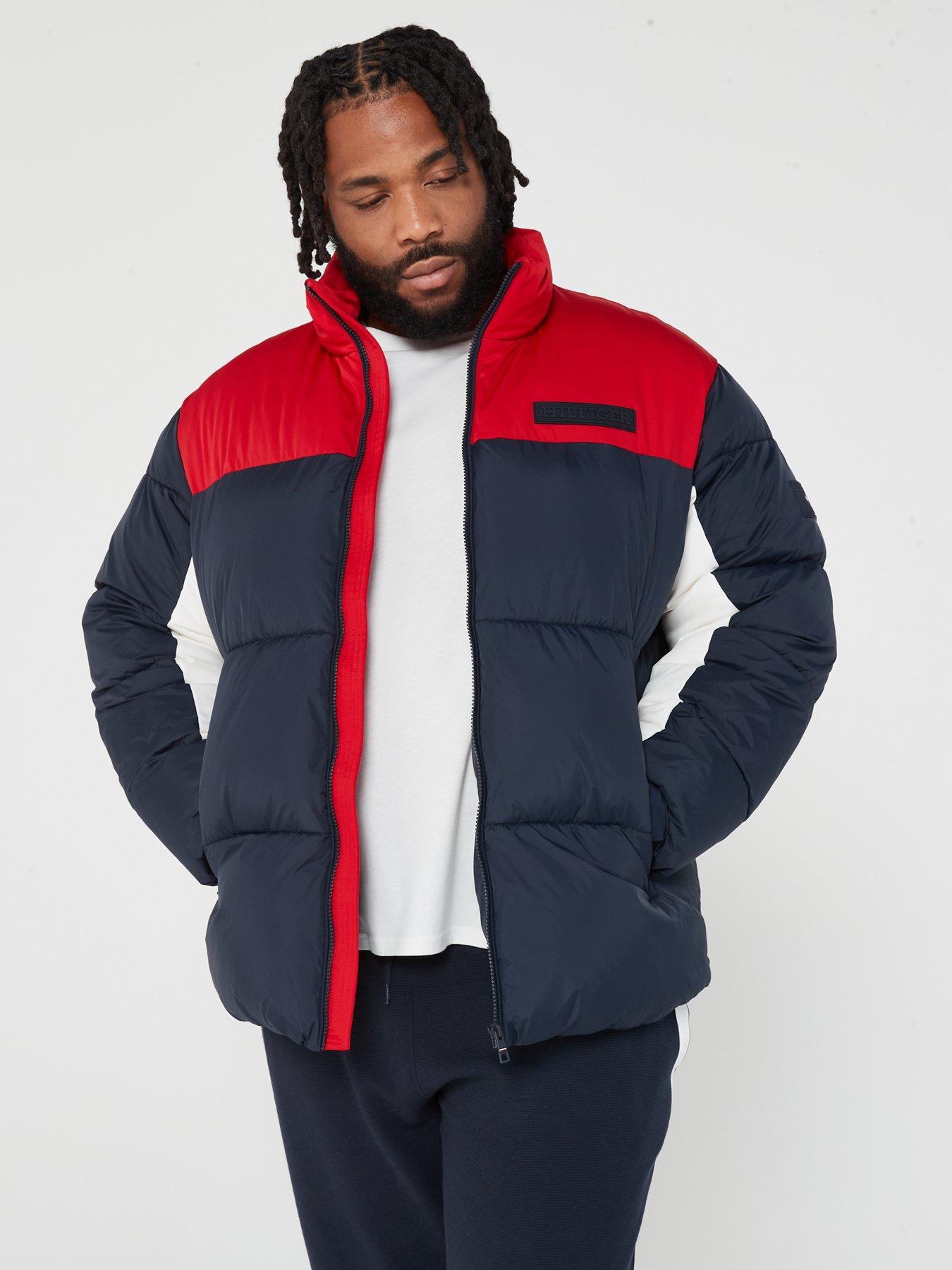 Bellfield Reversible Puffer Jacket With Contrast Panelling, 52% OFF