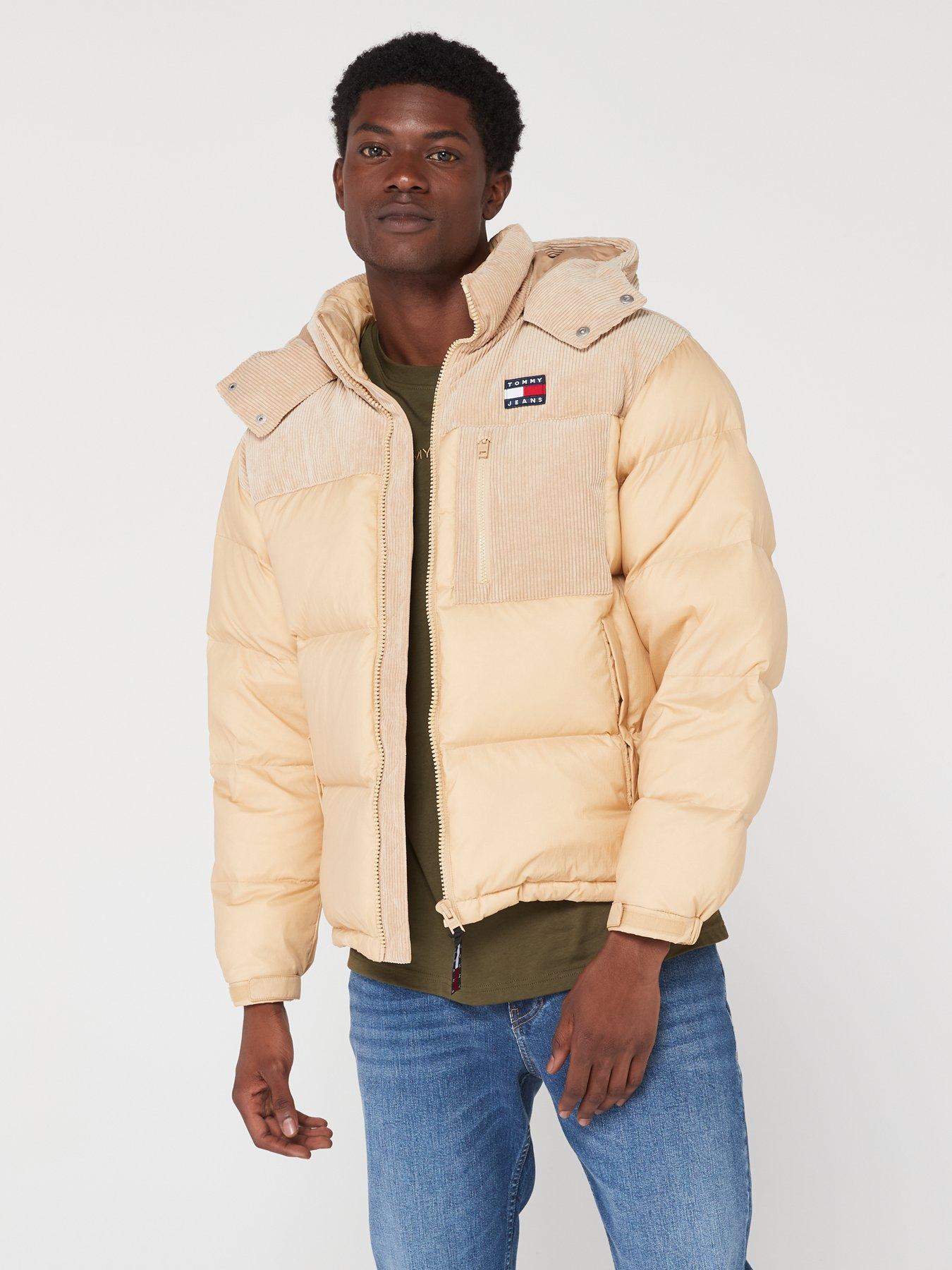 Tommy jeans cord padded outlet jacket