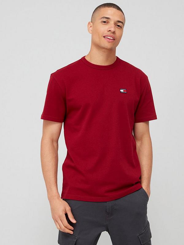 Tommy Jeans Tjm Clsc Tommy Xs Badge T-shirt - Red